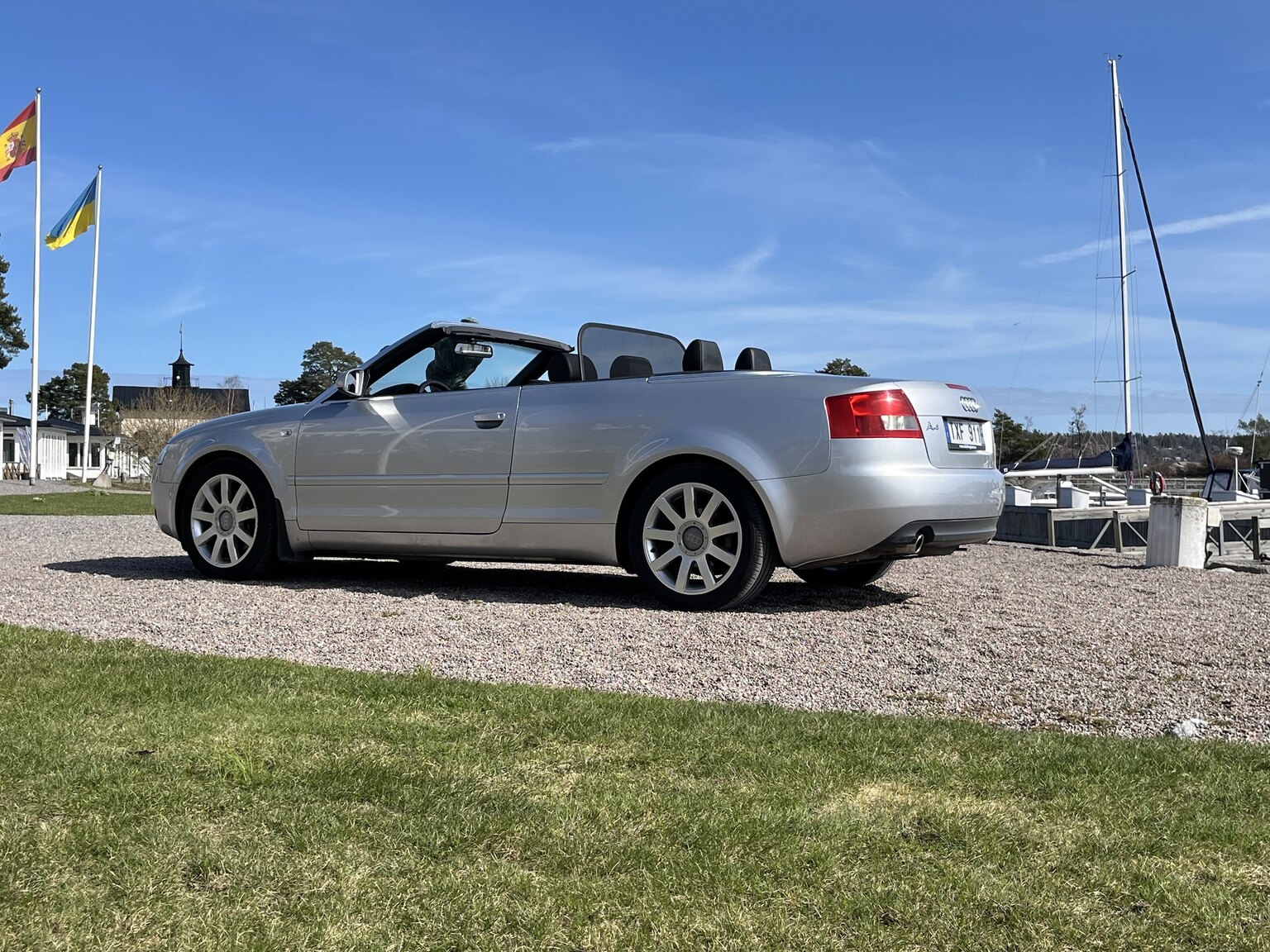 Exteriörbild på 2003 Audi A4 Cabriolet 3.0