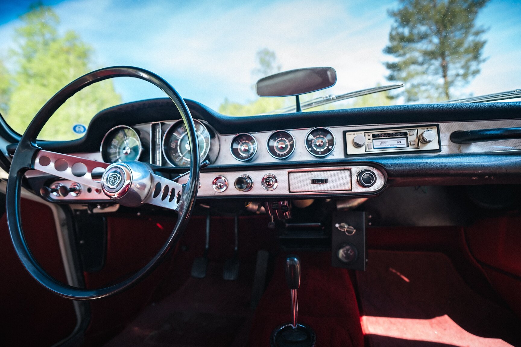 Interiörbild 1963 Volvo 1800 S (3)