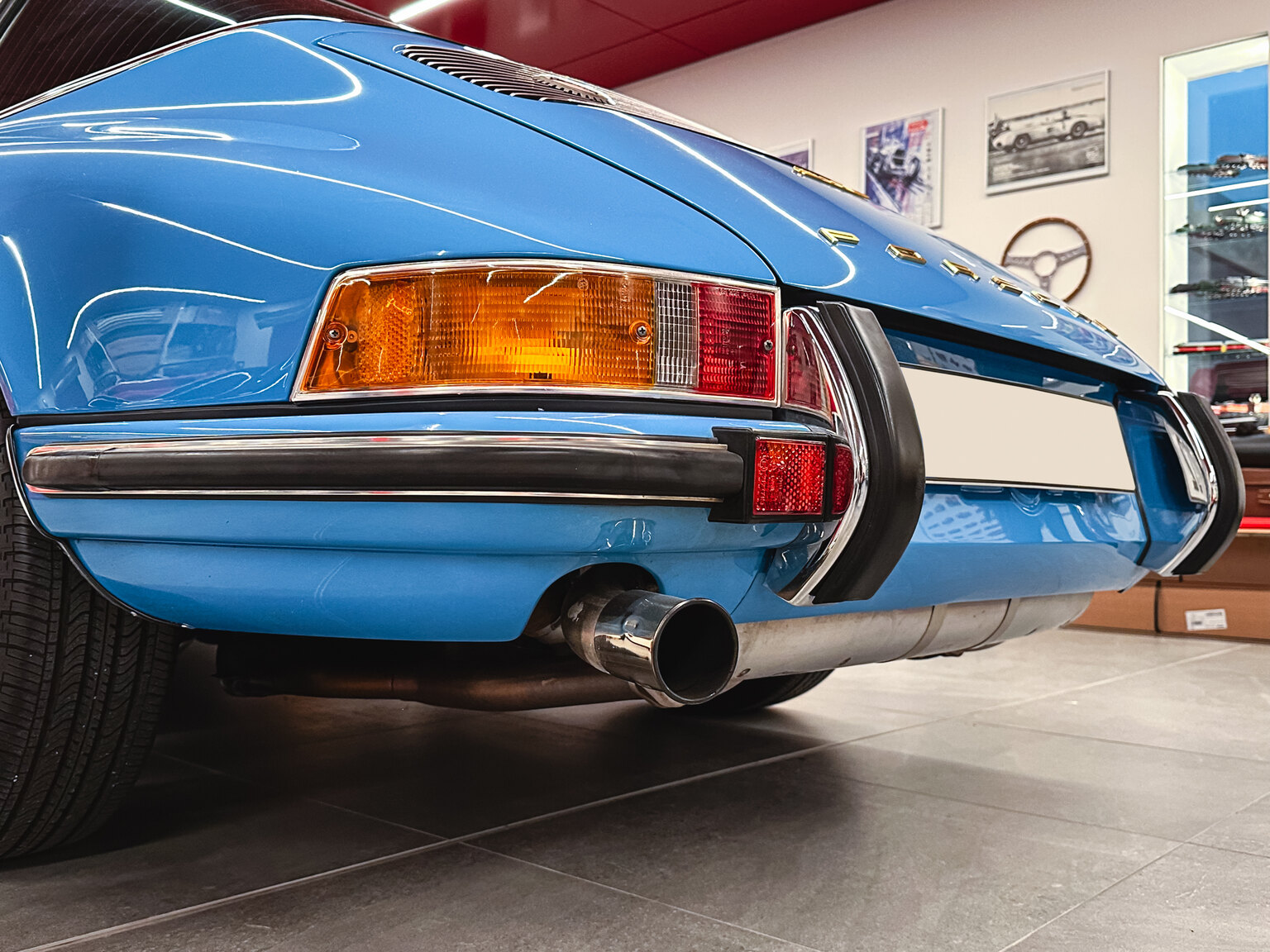 Exteriörbild på 1970 Porsche 911 E Targa