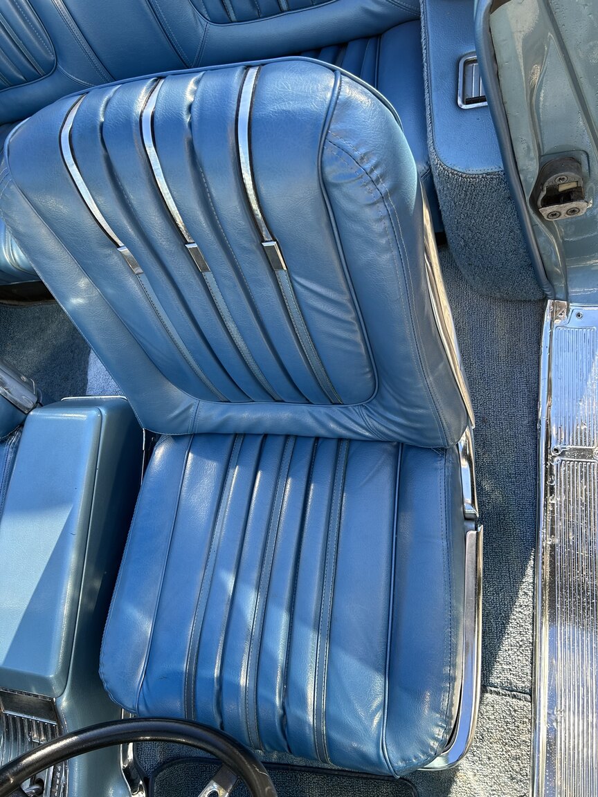 Interiörbild 1962 Ford Galaxie 500 XL Sunliner