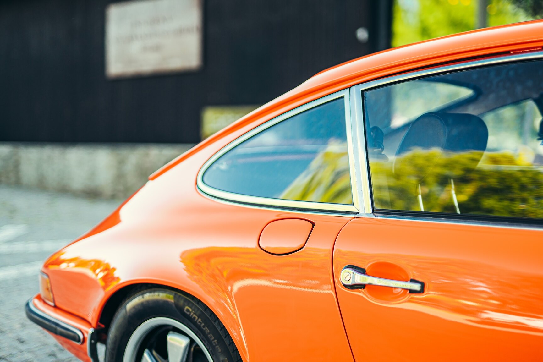 Exteriörbild på 1972 Porsche 911E