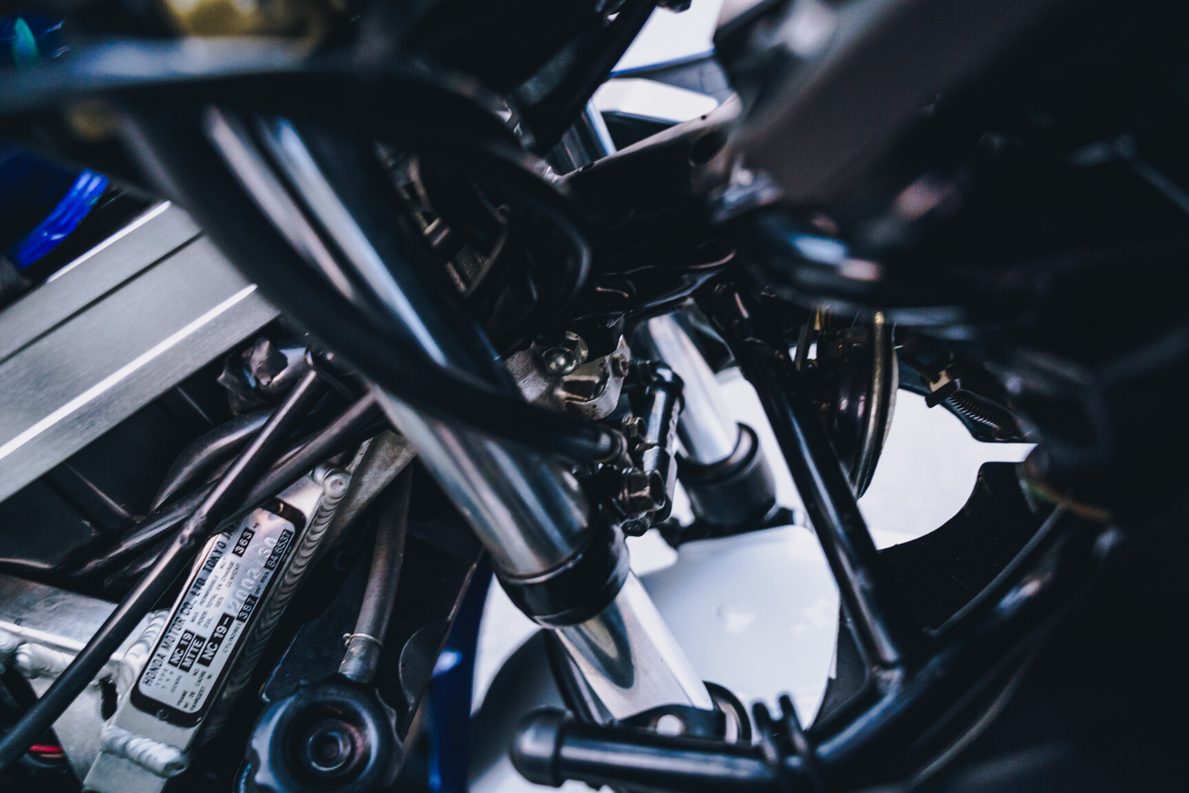 Image of 1986 Honda NS400R Rothmans Replica mechanics