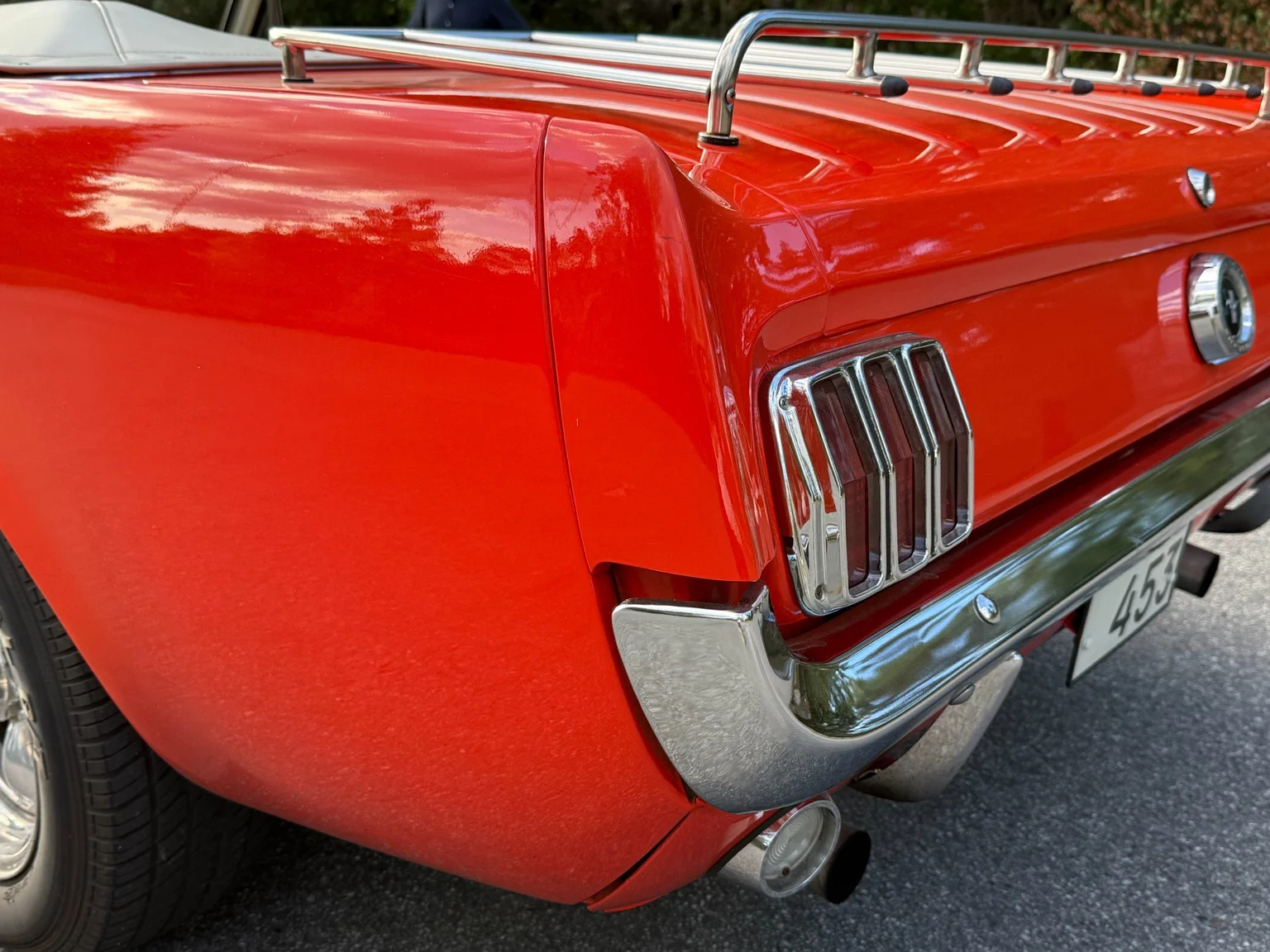 Exteriörbild på 1965 Ford Mustang Cabriolet (44)