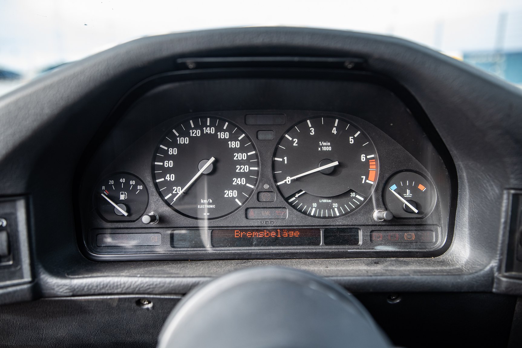 Interiörbild 1992 BMW 525i Touring Outlaw