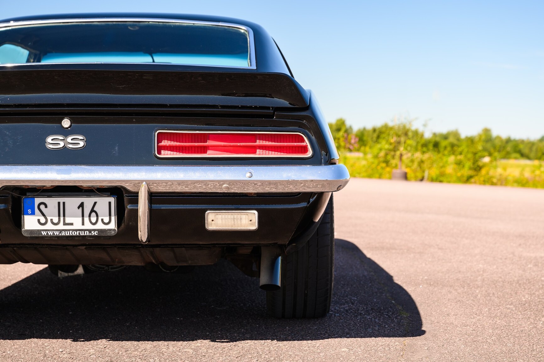 Exterior image of 1969 Chevrolet Camaro SS