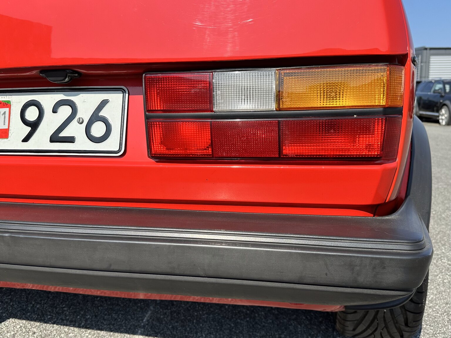 Aussenfoto 1984 Volkswagen Golf GTI