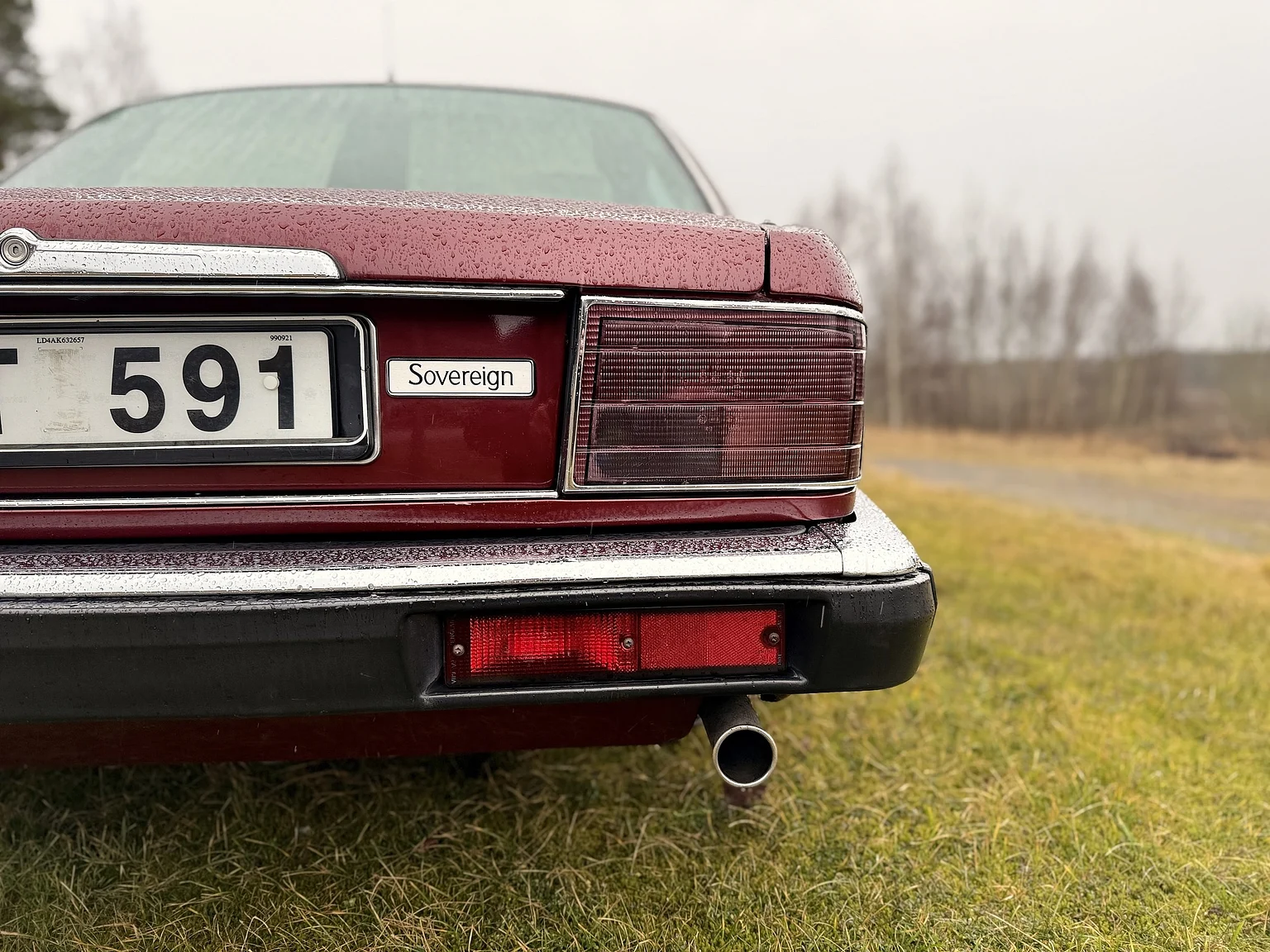 Exteriörbild på 1991 Jaguar XJ40 Sovereign (55)