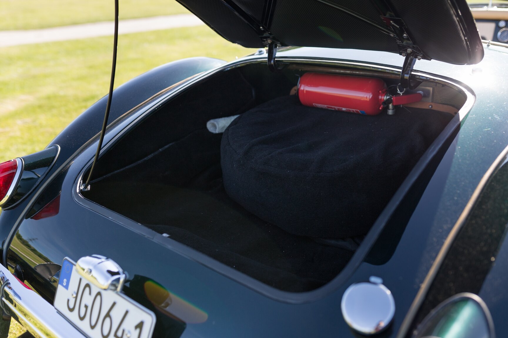 Interiörbild 1958 MG MGA 1500