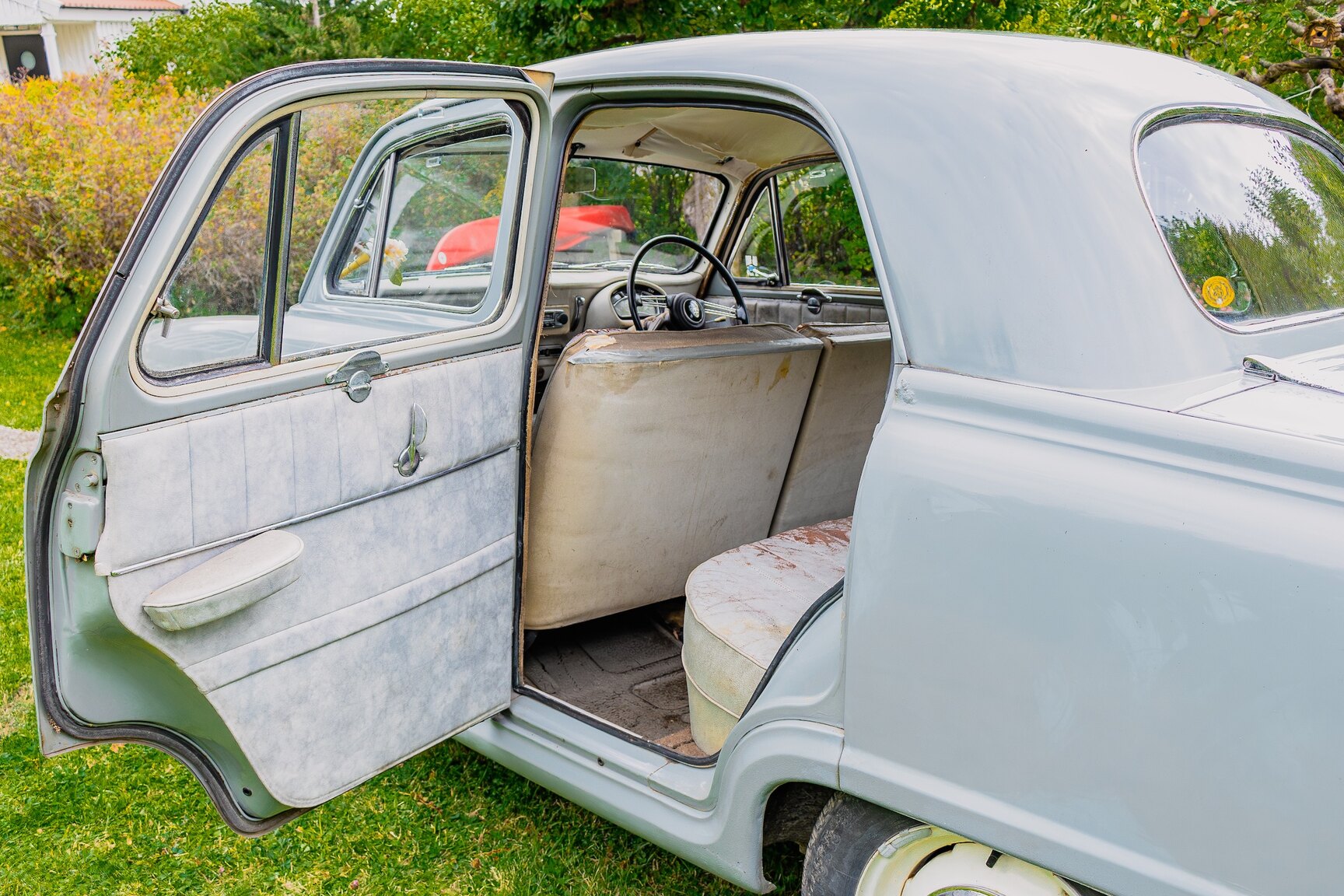 Interiörbild 1955 Austin A50