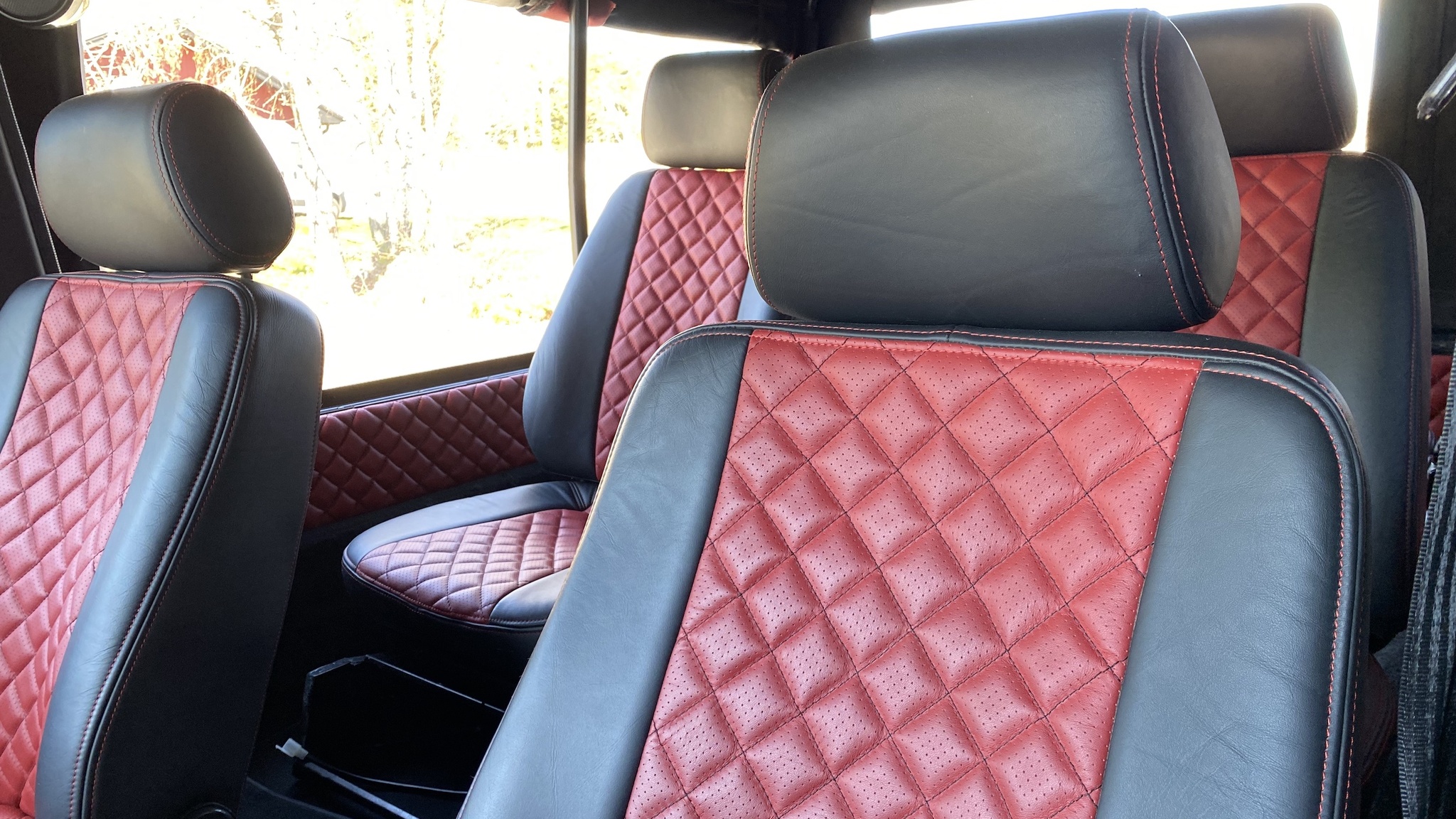 Interiörbild 1996 Mercedes G230 STEYR-PUCH Automat