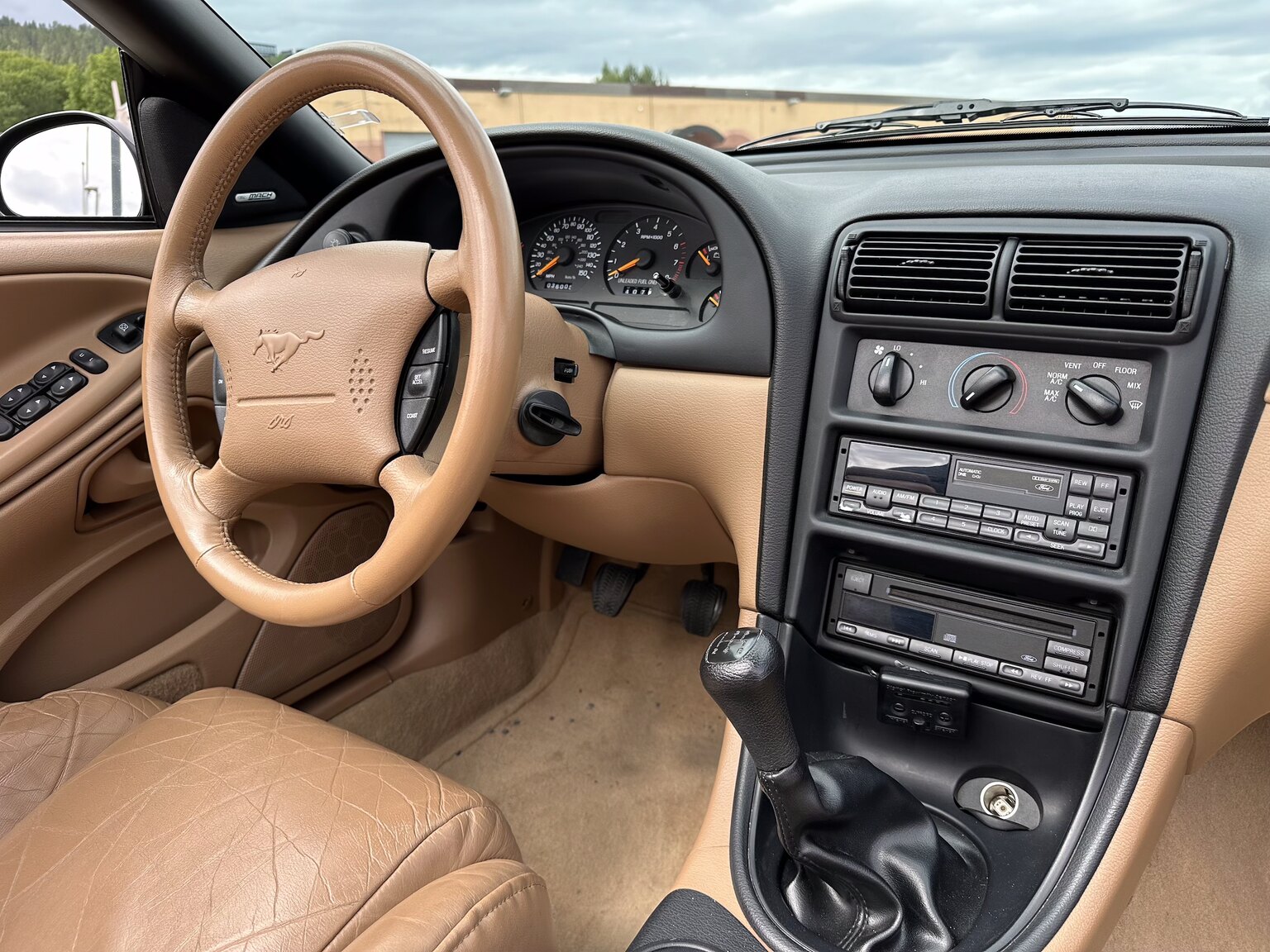 Interior image of 1998 Ford Mustang GT Convertible