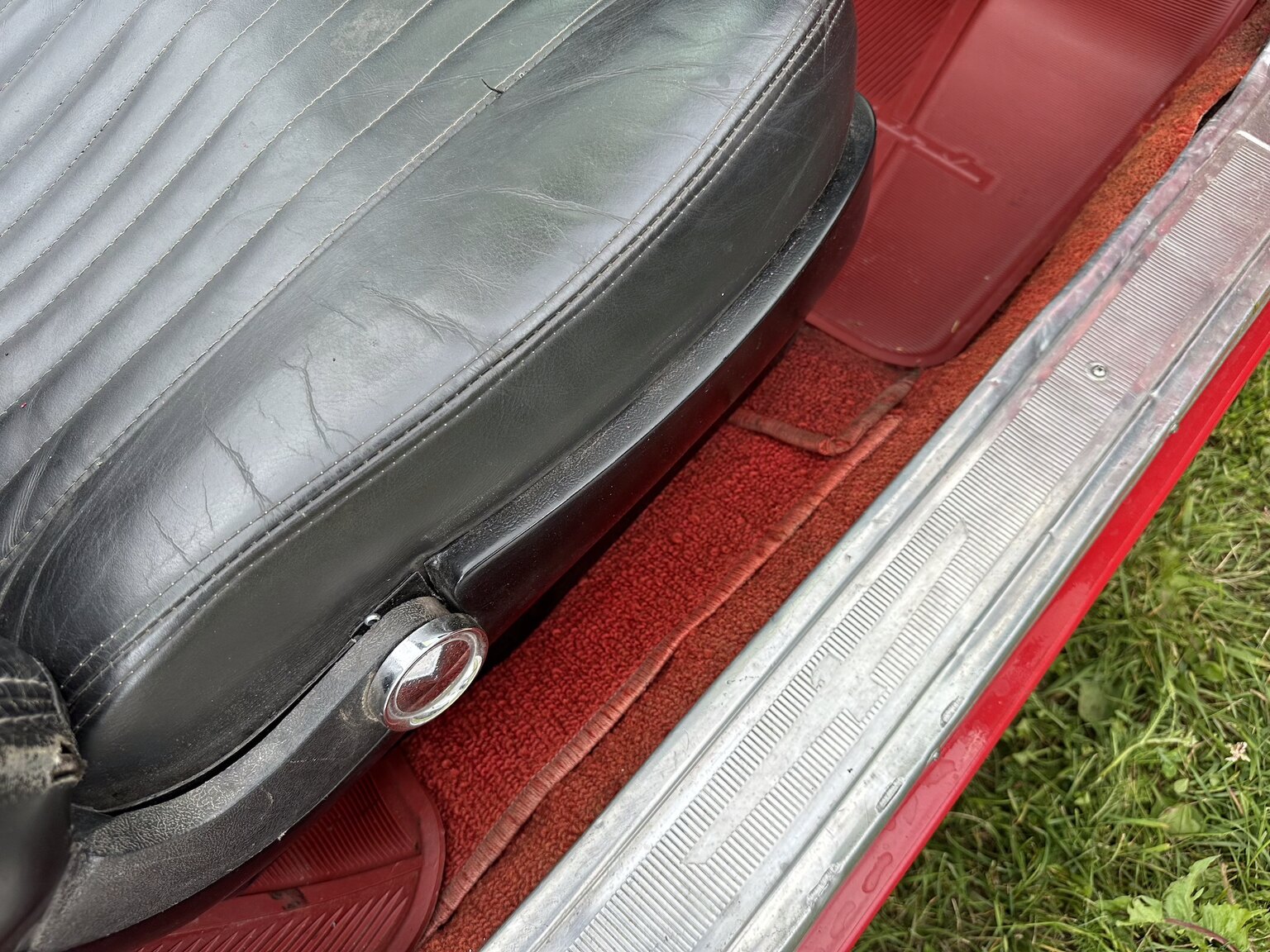 Innenraumfoto von 1962 Ford Thunderbird Convertible