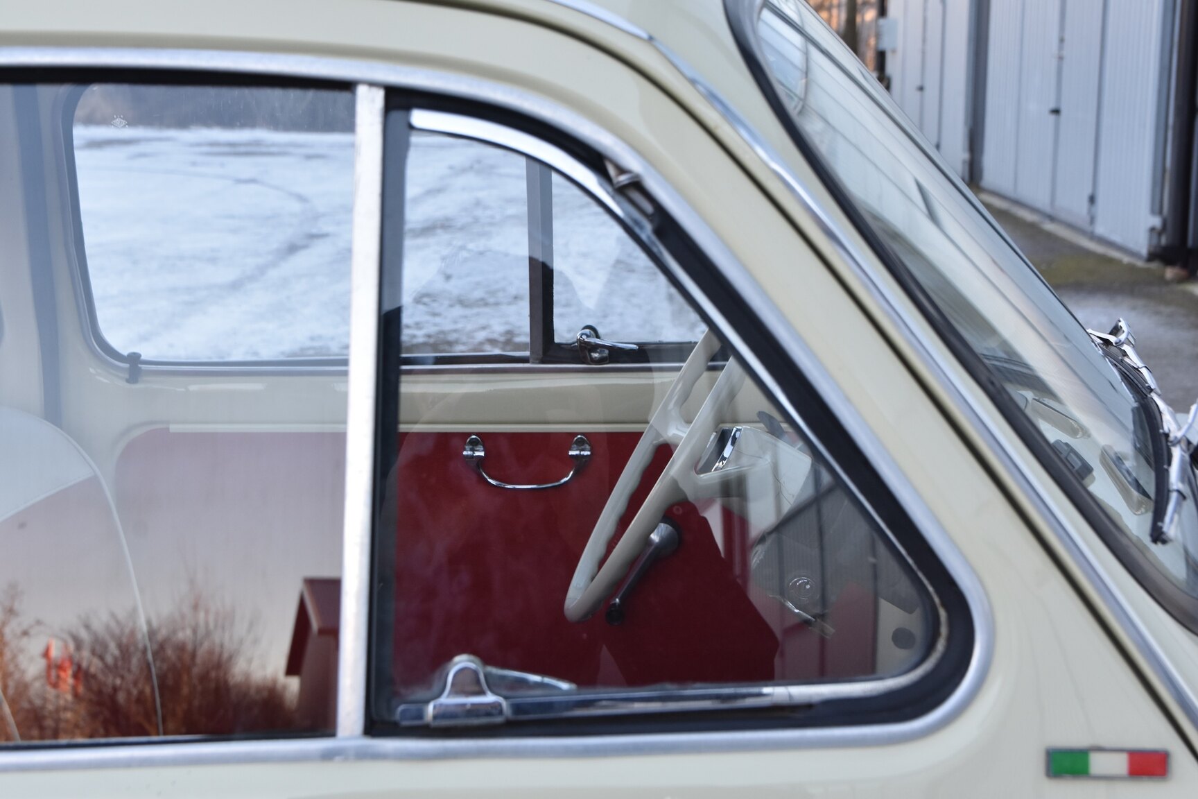 Exteriörbild på 1968 Fiat 500