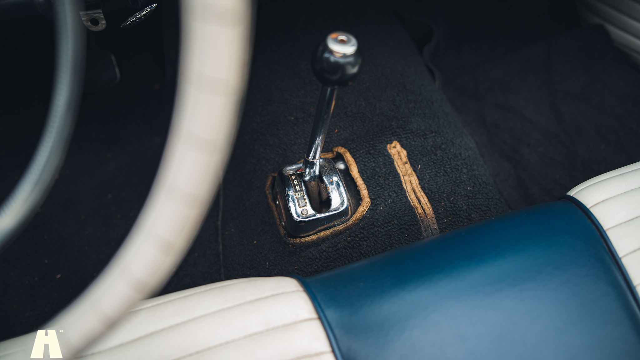 Interiörbild 1957 Ford Thunderbird D-Code