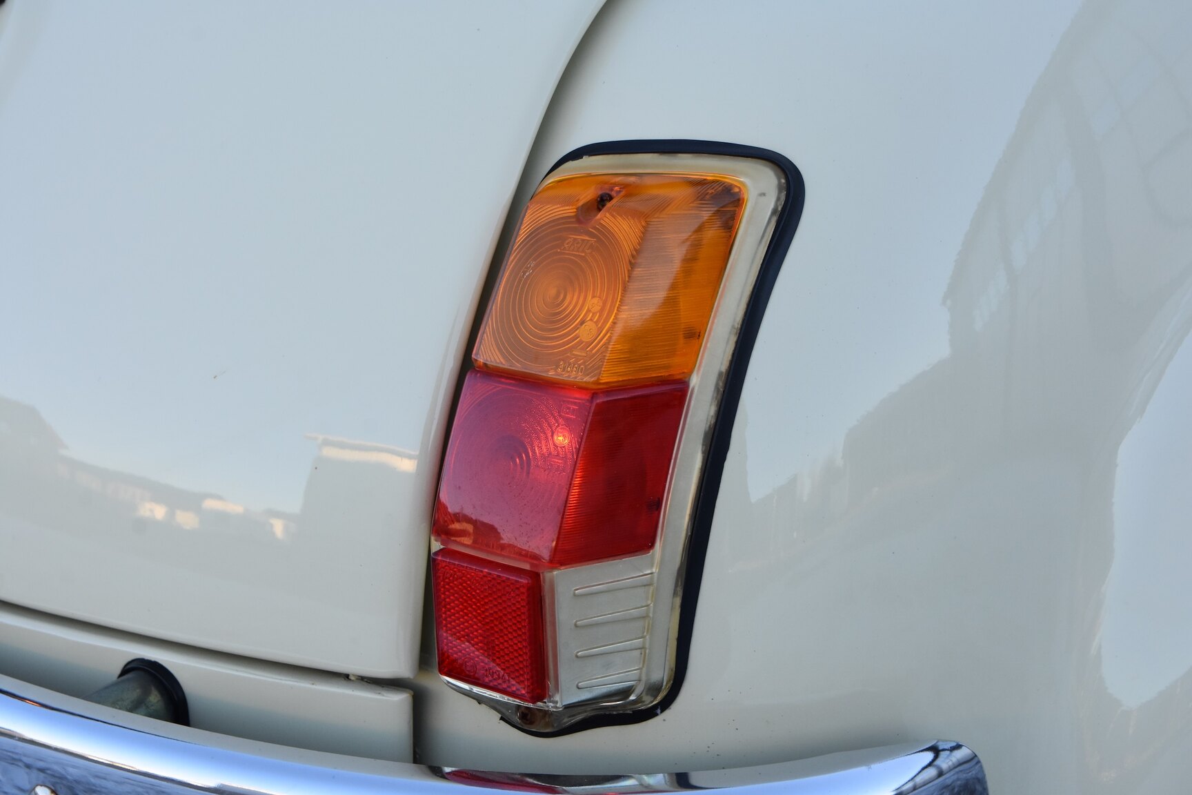 Exteriörbild på 1968 Fiat 500