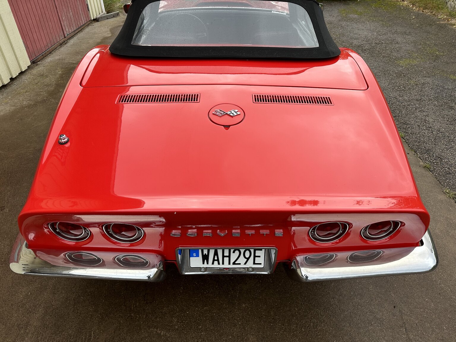 Exteriörbild på 1968 Chevrolet Corvette 427ci / 435hp (23)