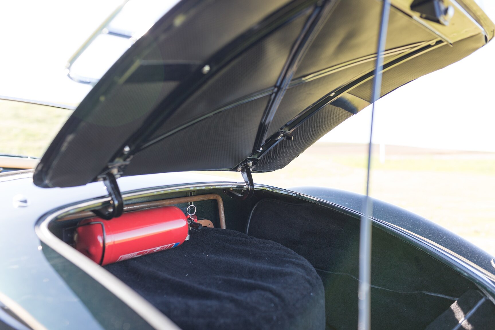 Interiörbild 1958 MG MGA 1500
