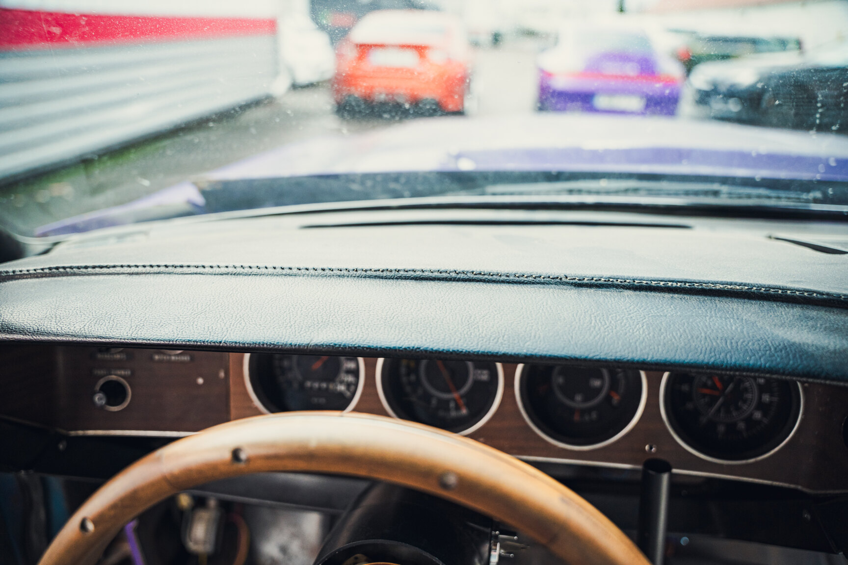 Innenraumfoto von 1970 Dodge Challenger - Ett sista race