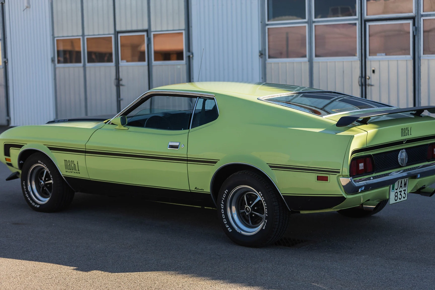 Aussenfoto 1971 Ford Mustang Mach 1 351cui (11)