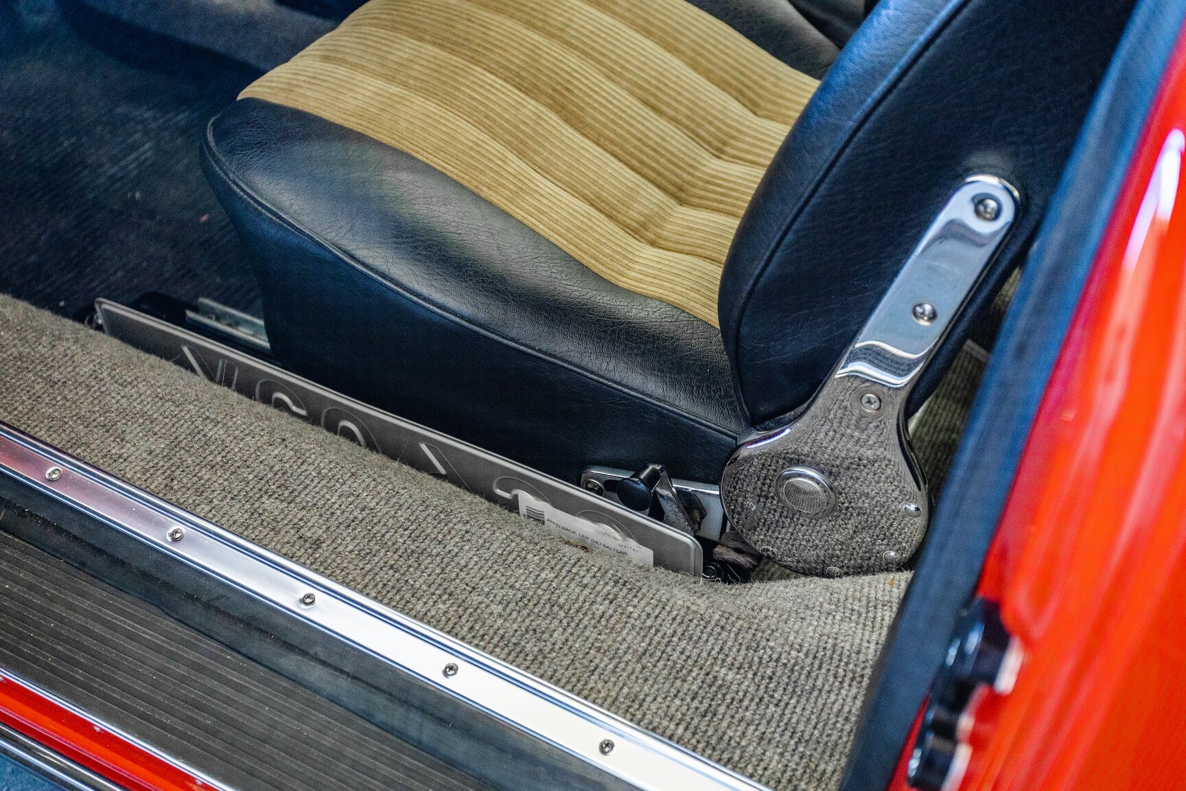 Interiörbild 1962 Porsche 356 BT6 "Notchback"