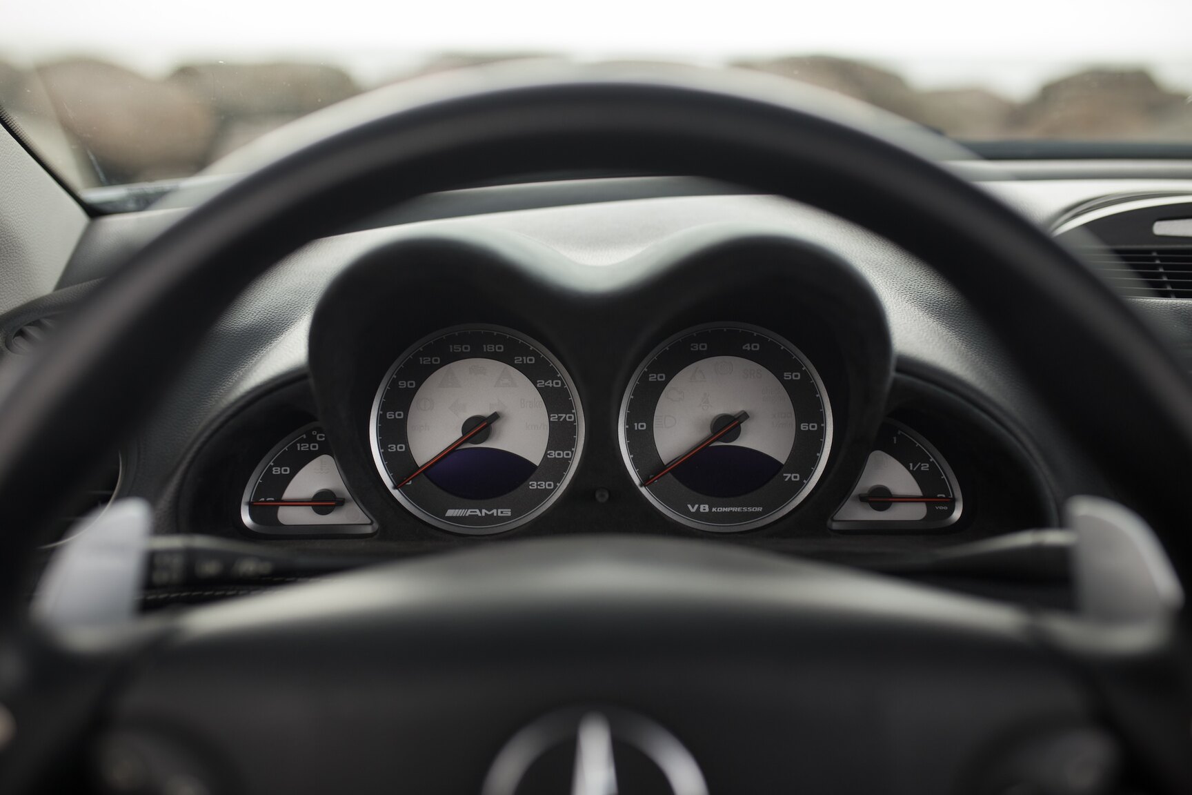 Interiörbild 2002 Mercedes-Benz SL55 AMG
