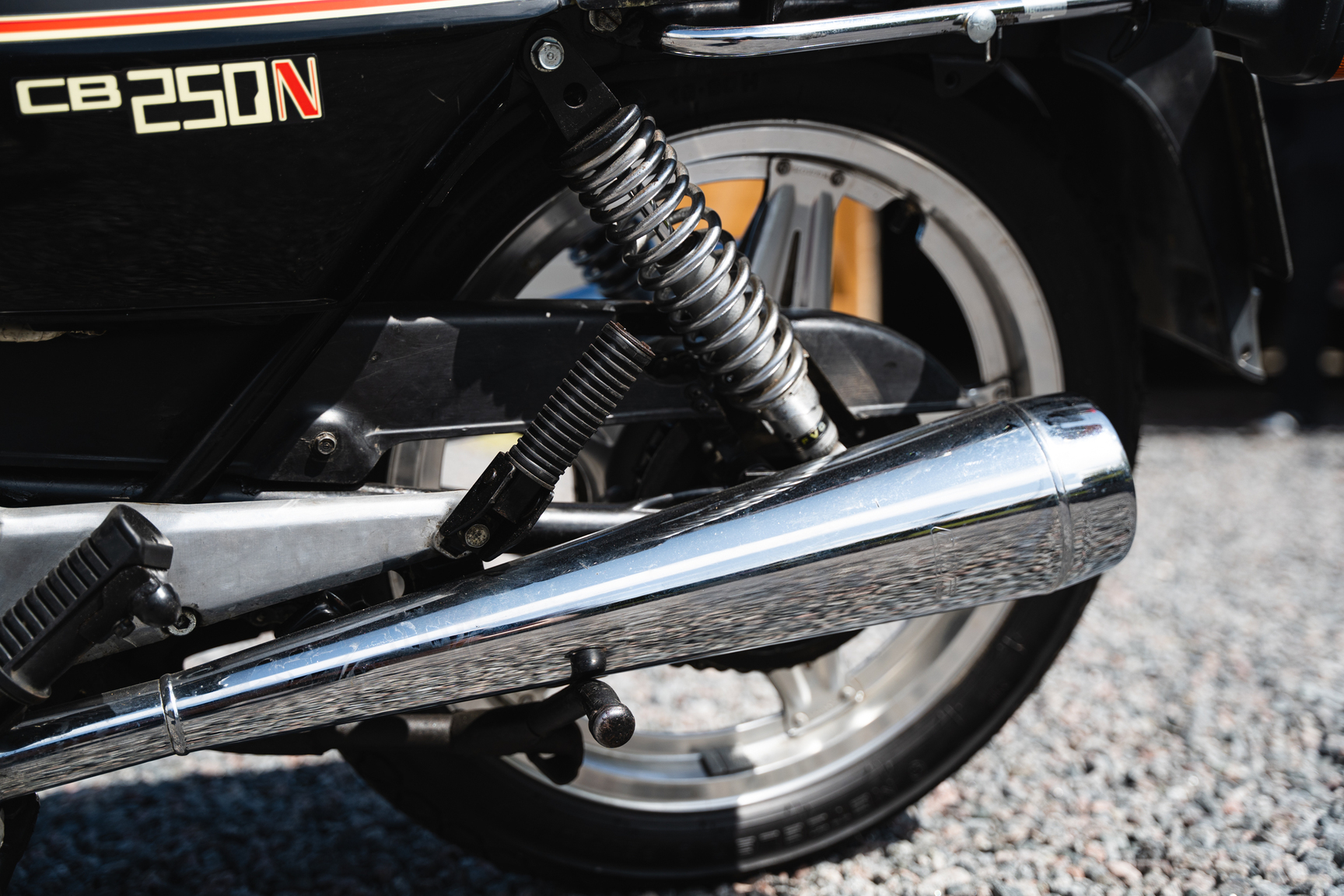 Image of 1981 Honda CB250N mechanics