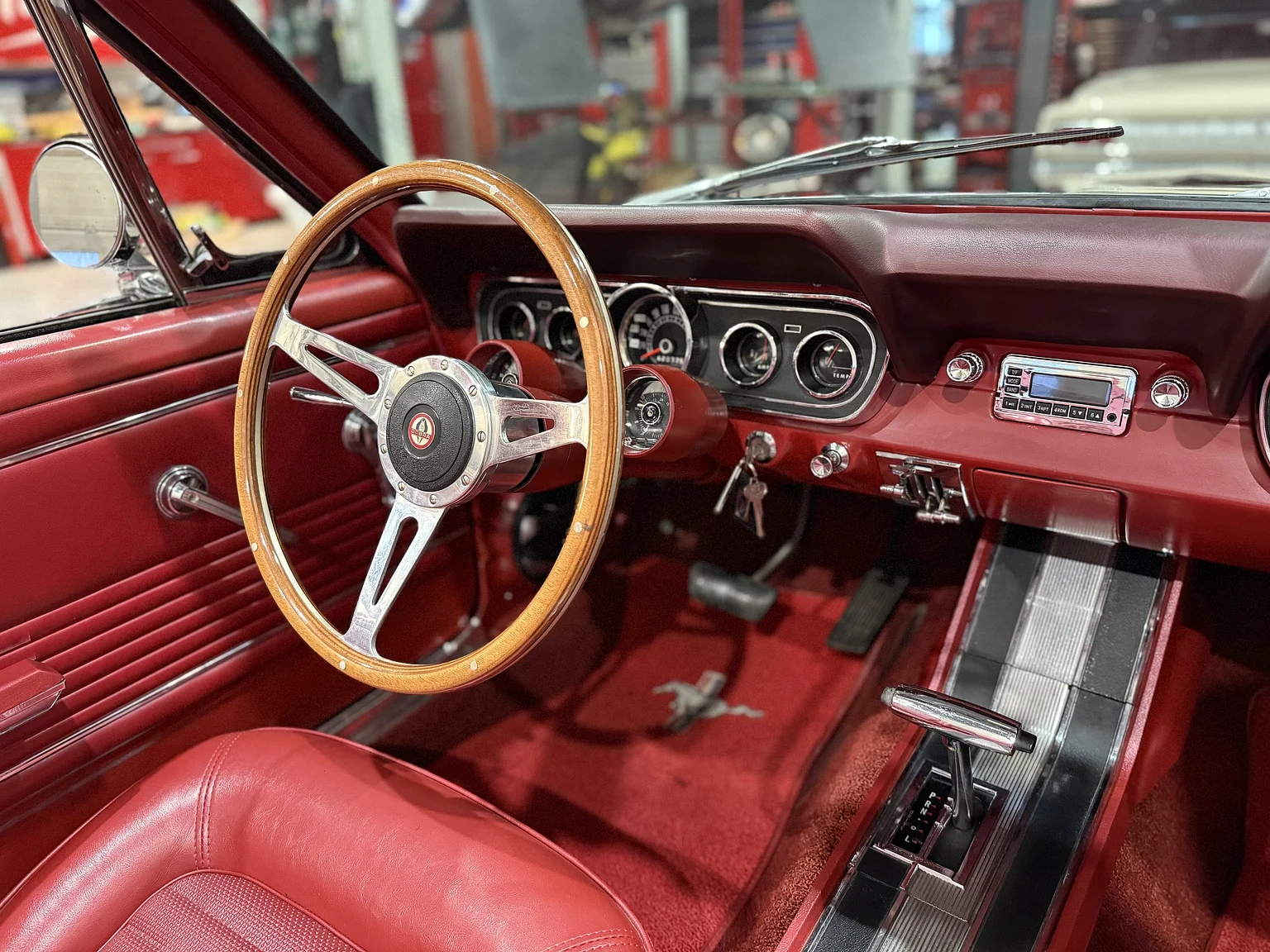 Interior image of 1966 Ford Mustang Convertible (28)