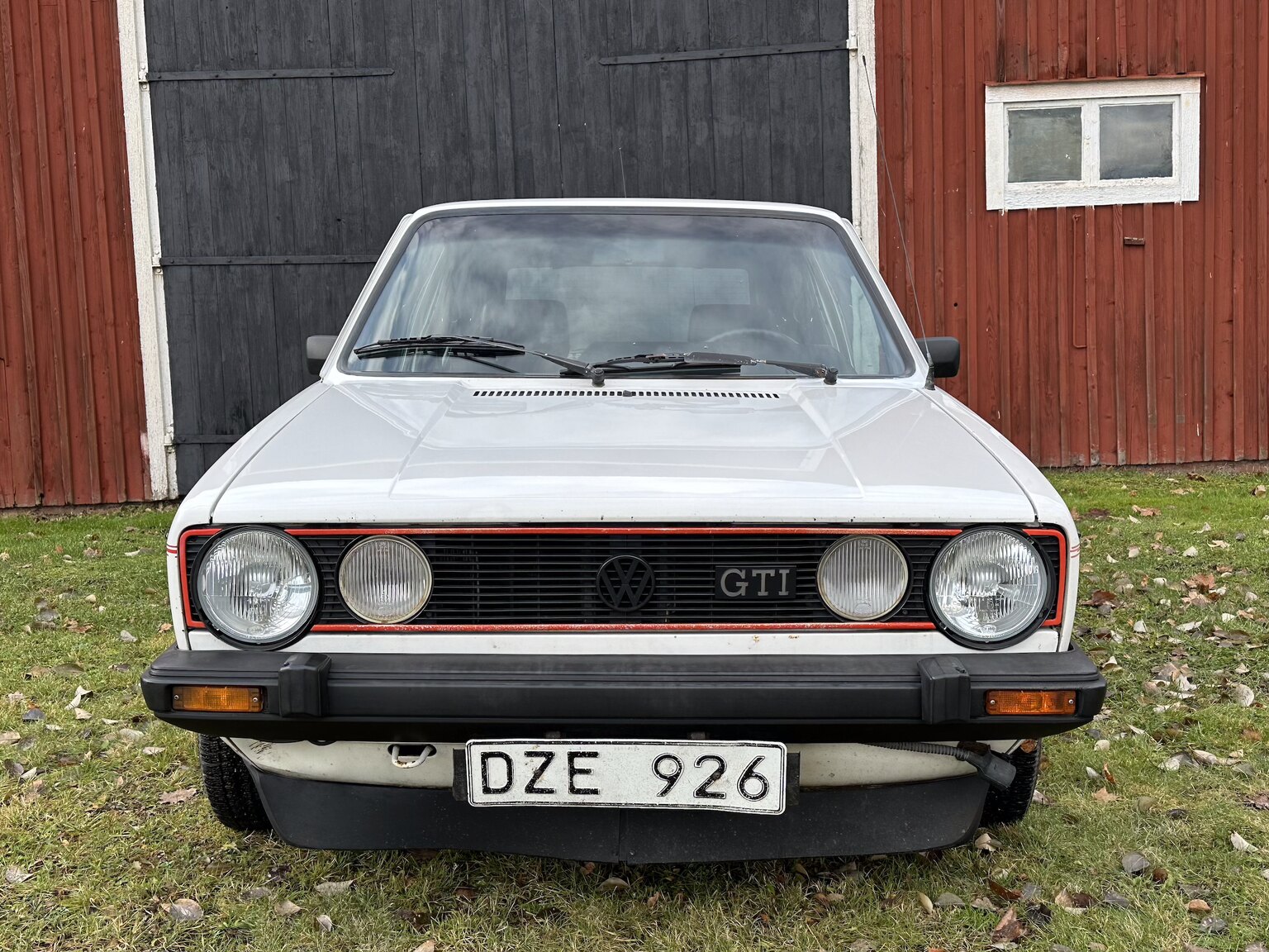 Exterior image of 1984 Volkswagen Golf GTI Special