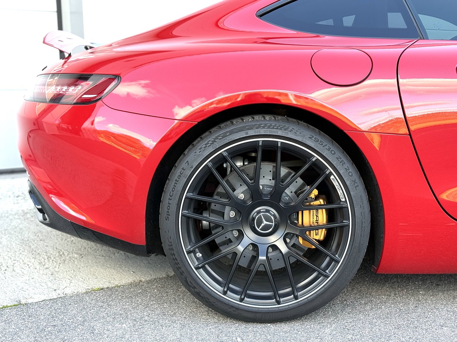 Exterior image of 2015 Mercedes-AMG GT S