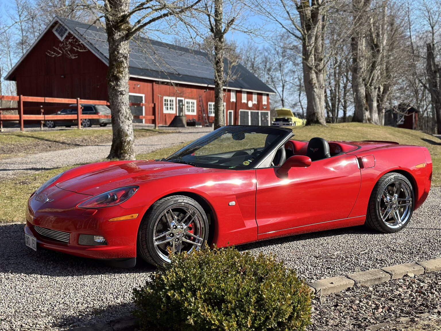 Exteriörbild på 2005 Corvette C6 Z51 Cabriolet