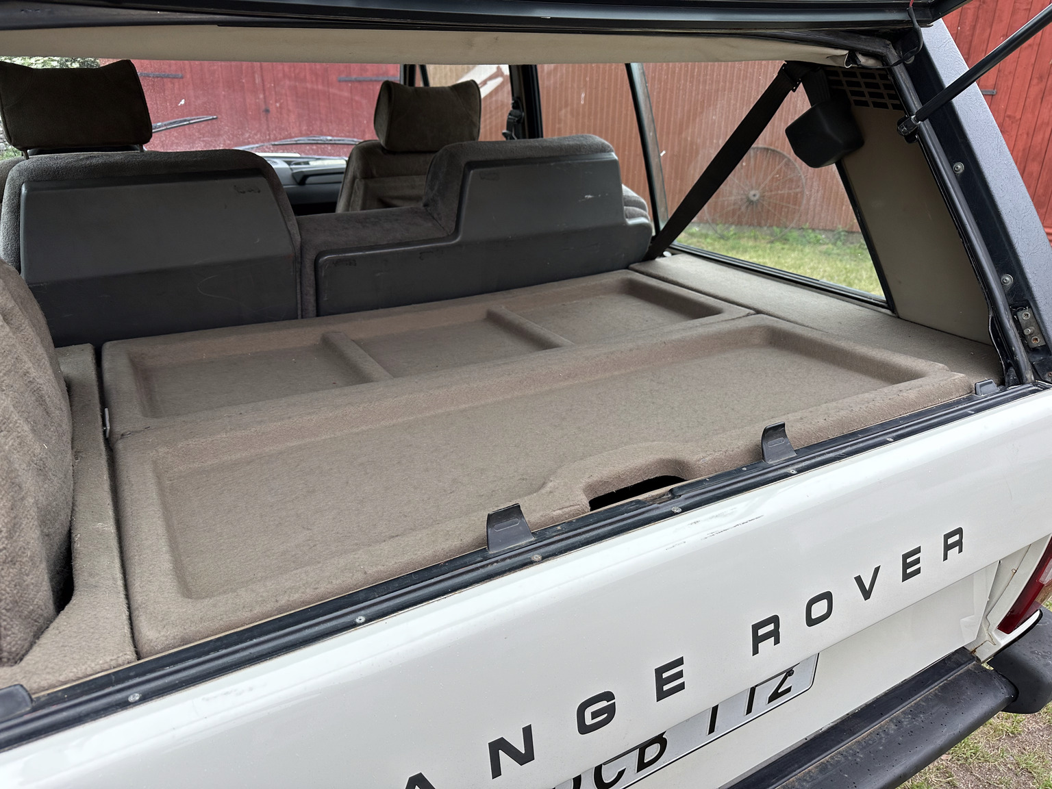 Interiörbild 1990 Range Rover Classic