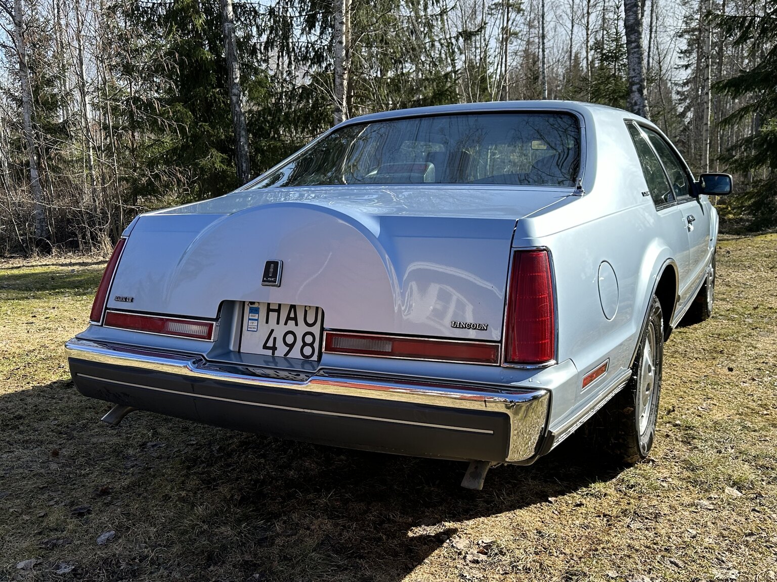 Aussenfoto 1987 Lincoln Mark VII LSC