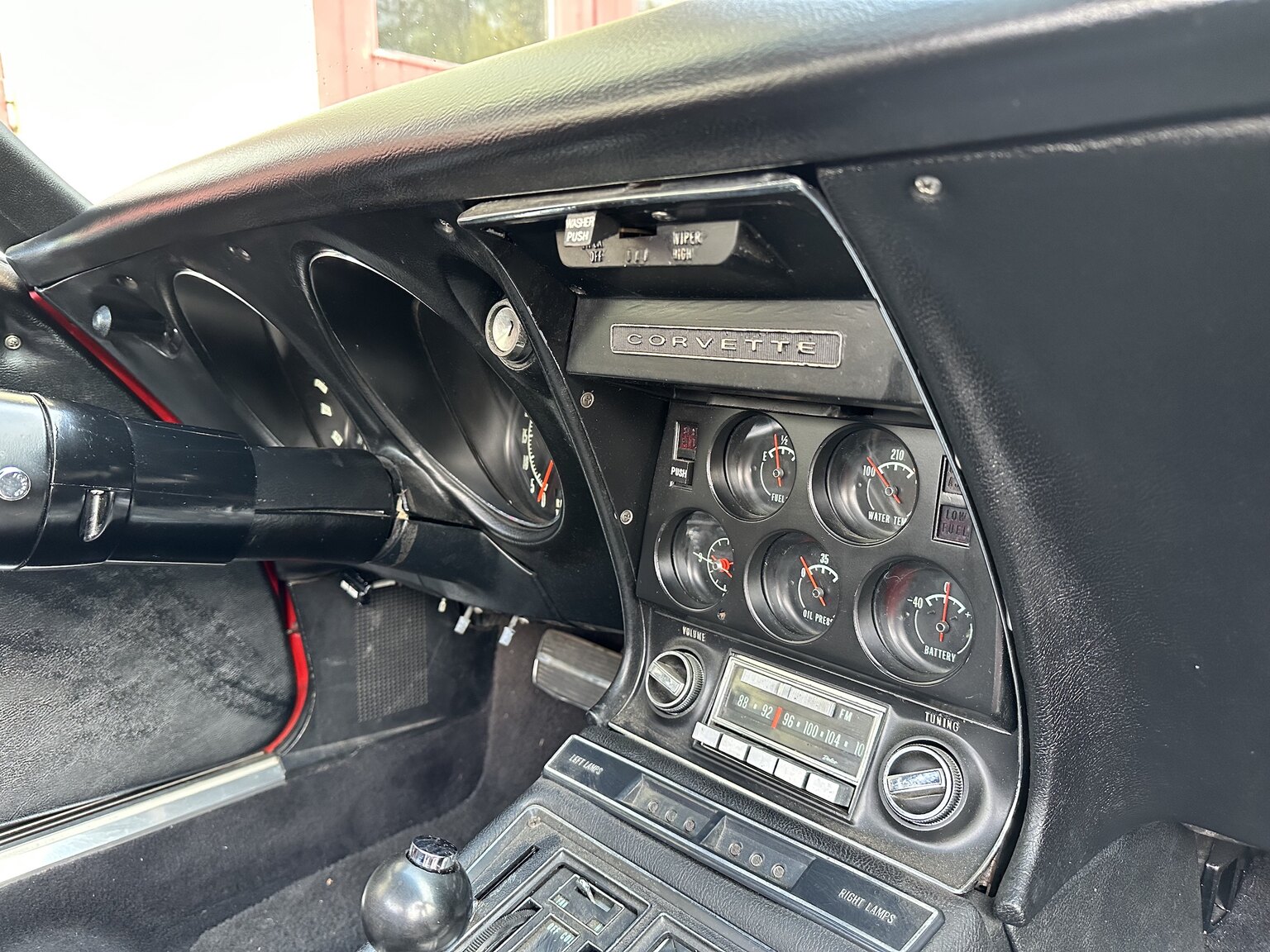 Interiörbild 1968 Chevrolet Corvette 427ci / 435hp (30)