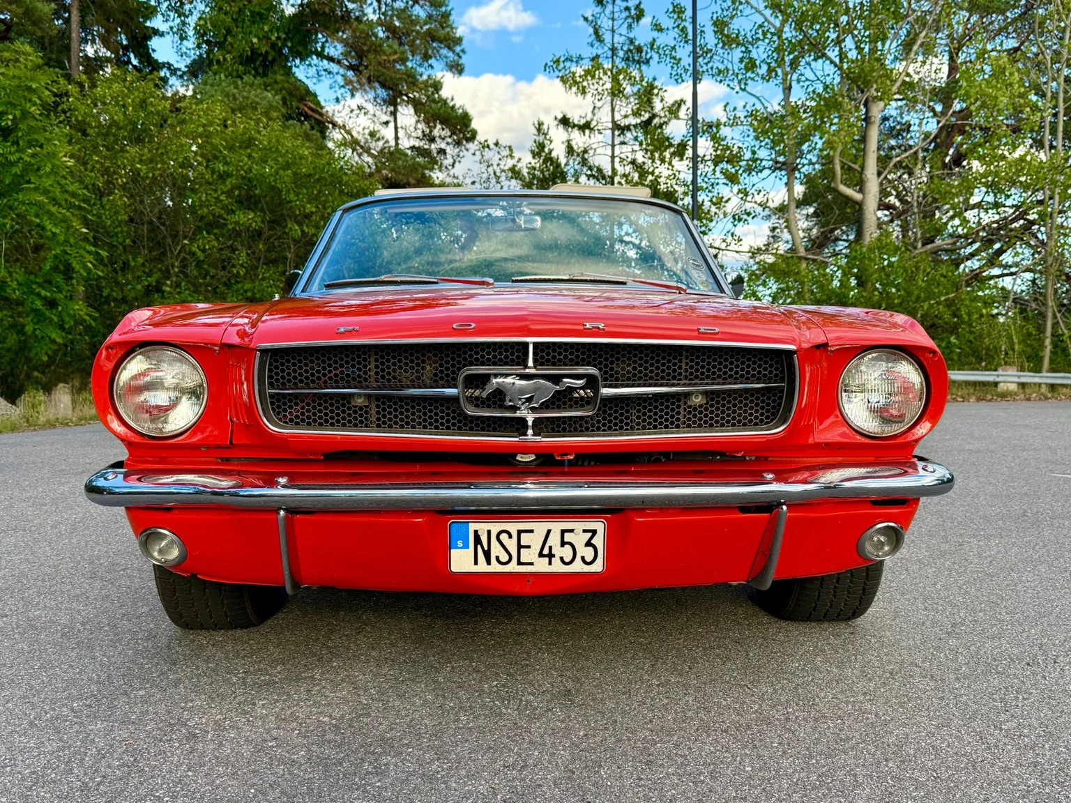 Exteriörbild på 1965 Ford Mustang Cabriolet (13)