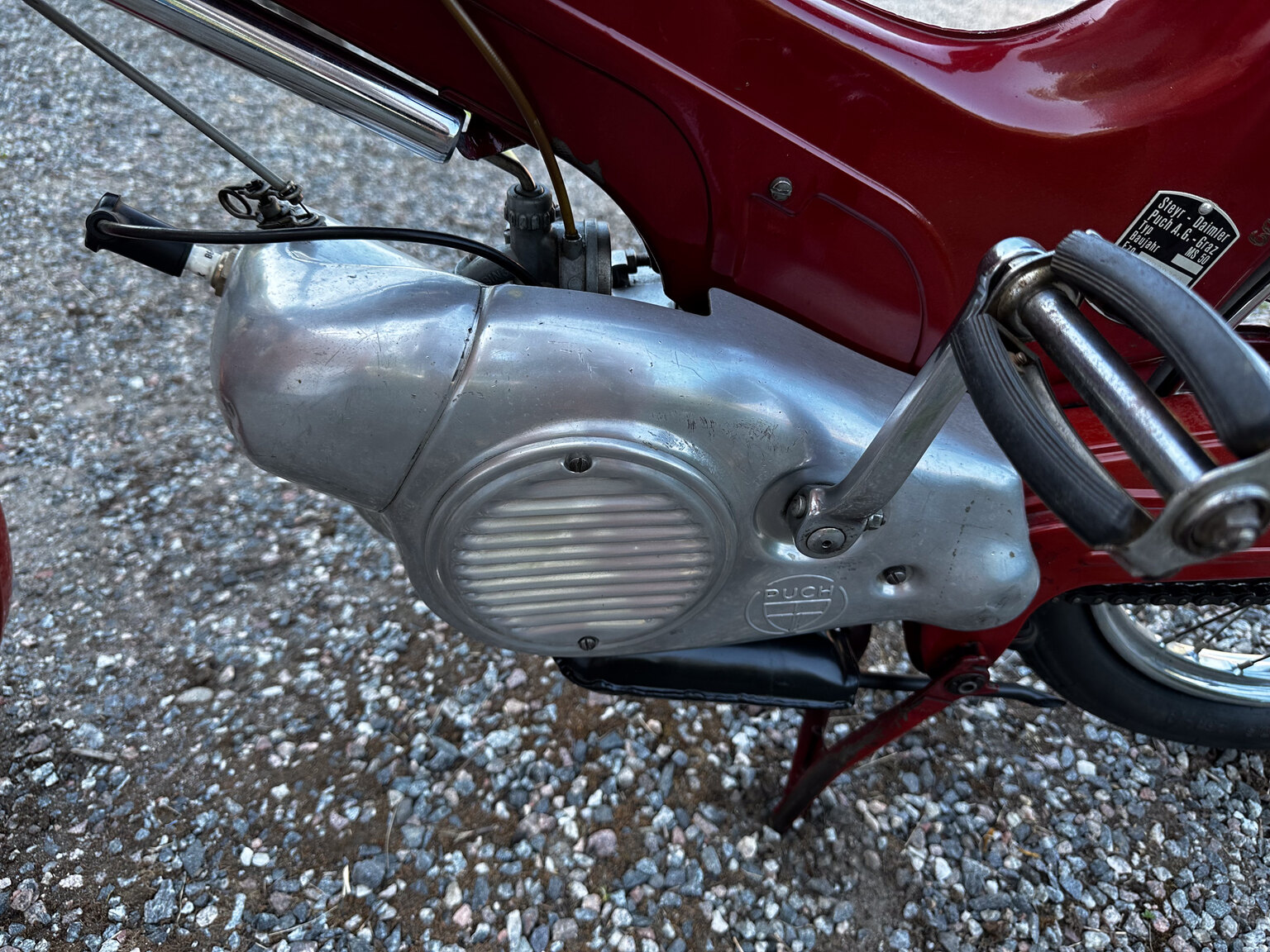 1956 Puch MS 50 L (5), Mekanik