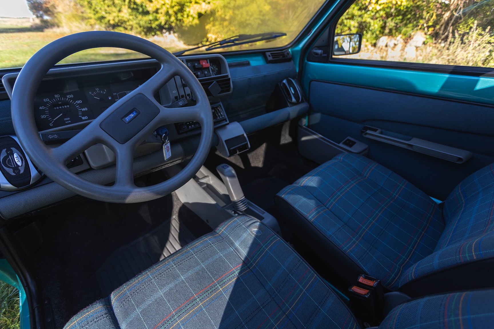 Interiörbild 1996 Fiat Panda CLX Selecta Tetto Apribile