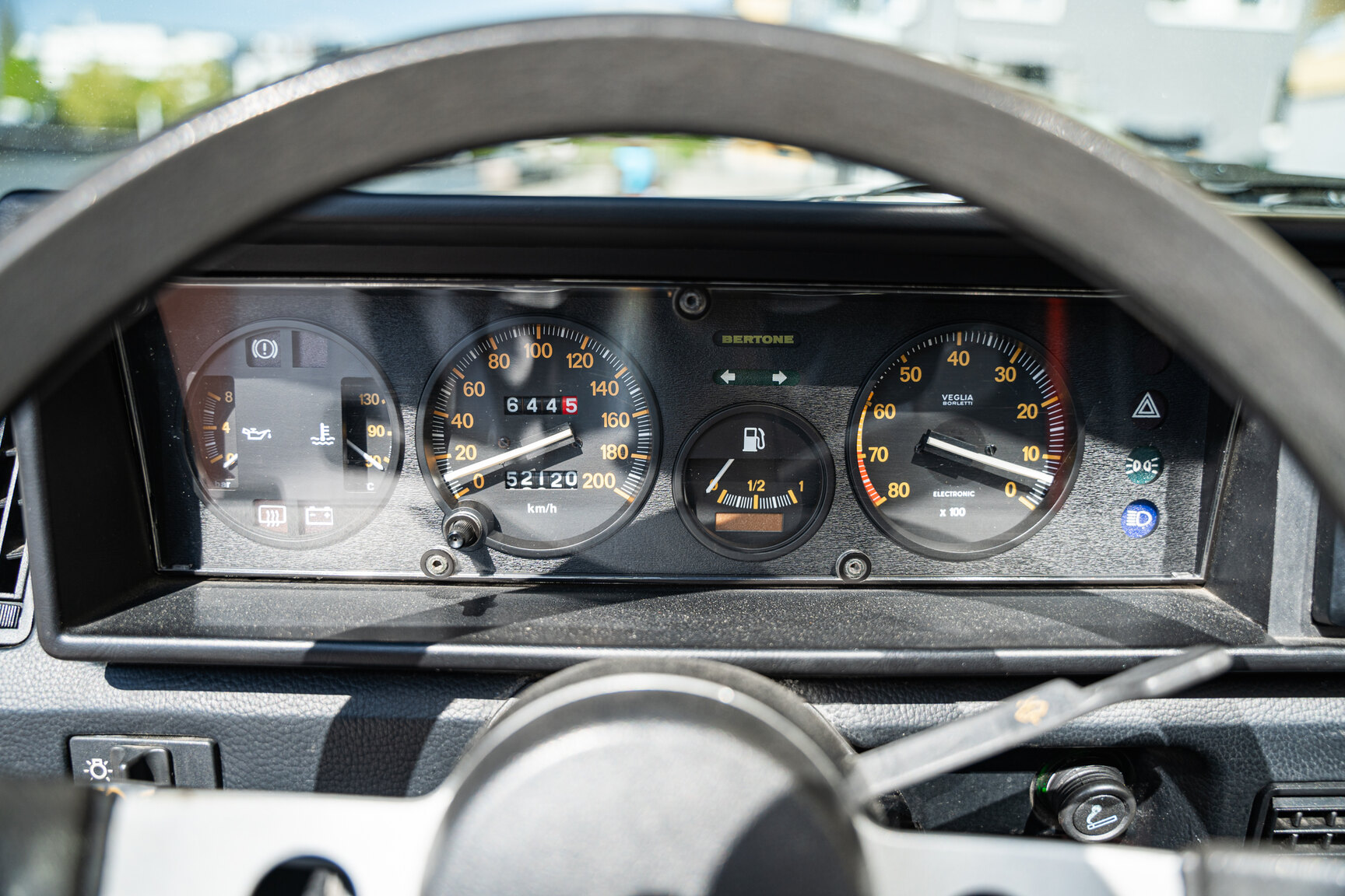 Interiörbild 1984 Bertone X 1/9