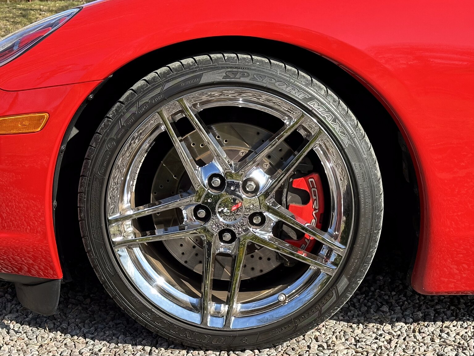 Exteriörbild på 2005 Corvette C6 Z51 Cabriolet