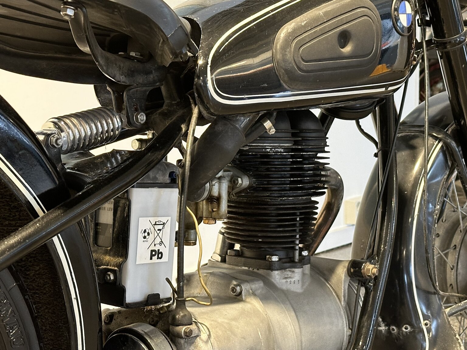 Image of 1954 BMW R25/3 mechanics