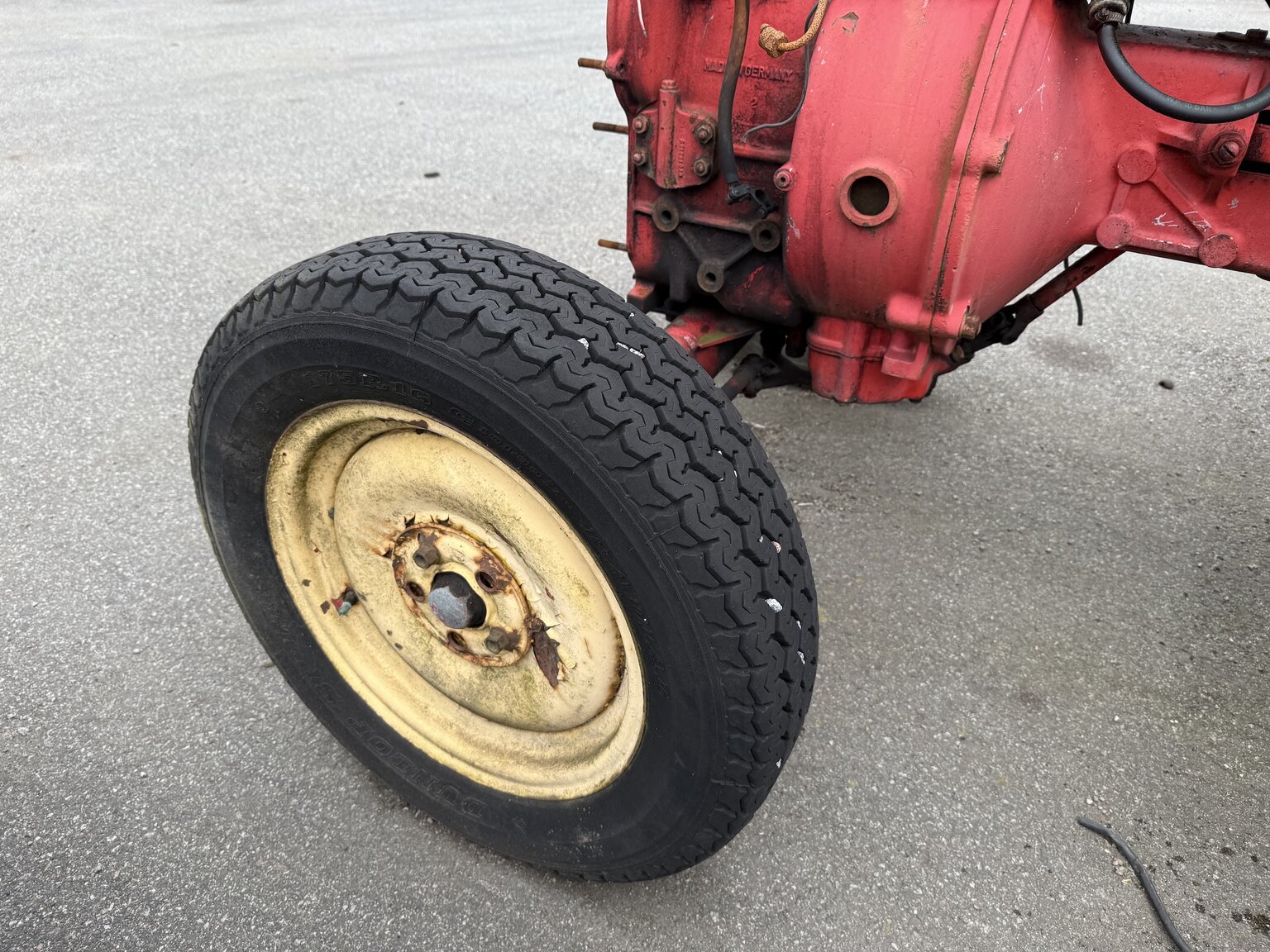 Exterior image of 1959 Porsche Diesel Traktor (Rep-objekt)