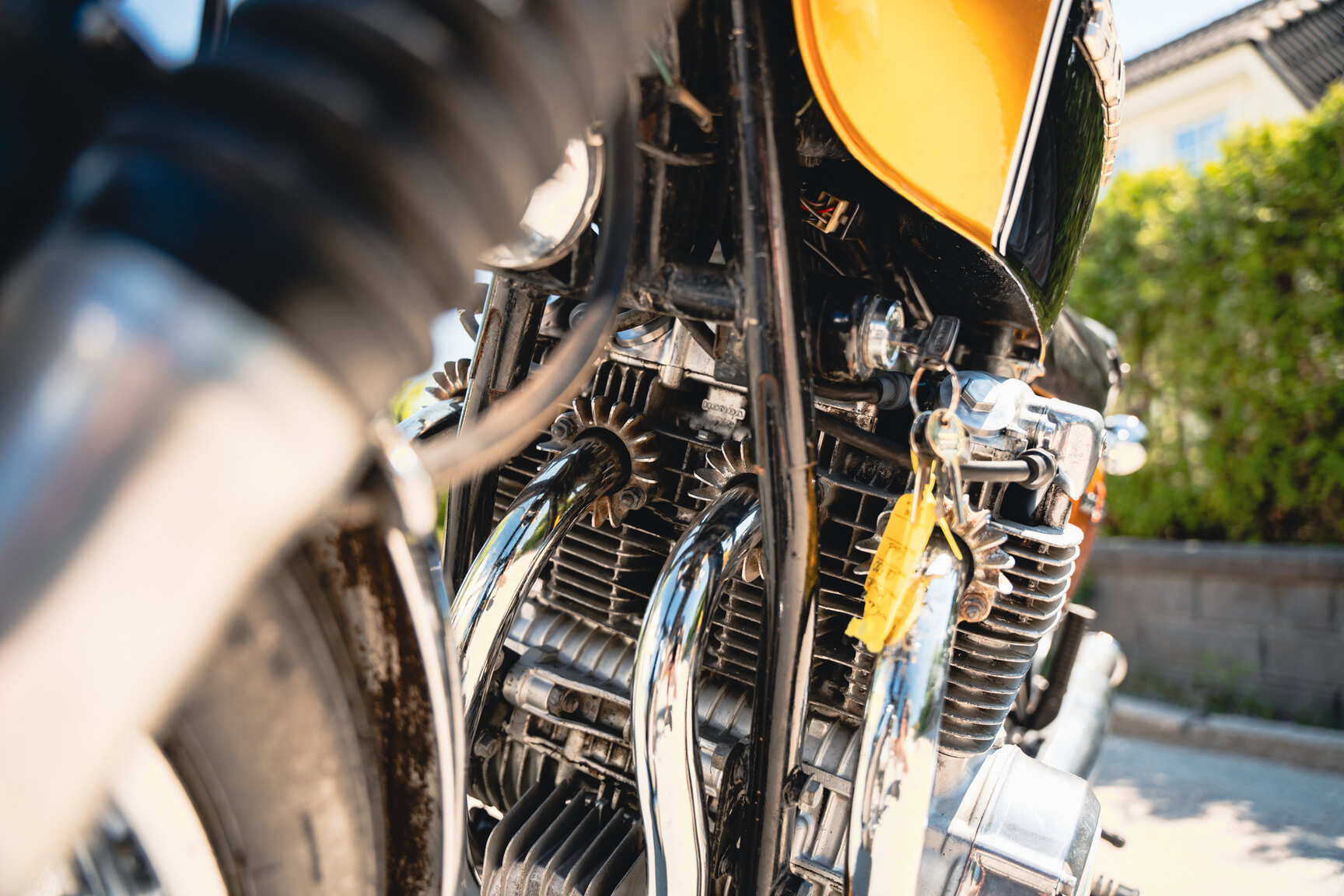 1972 Honda CB 500 Four, Mekanik