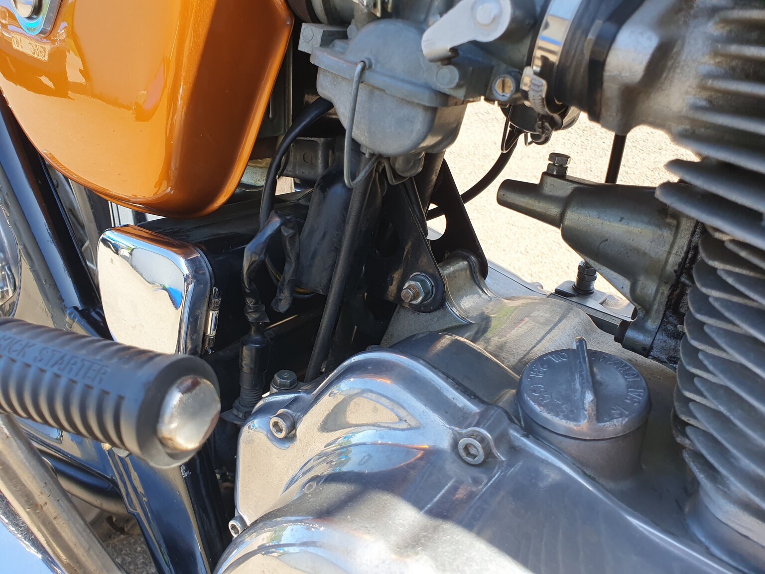 Image of 1971 Honda CB 450 DOHC K3 mechanics