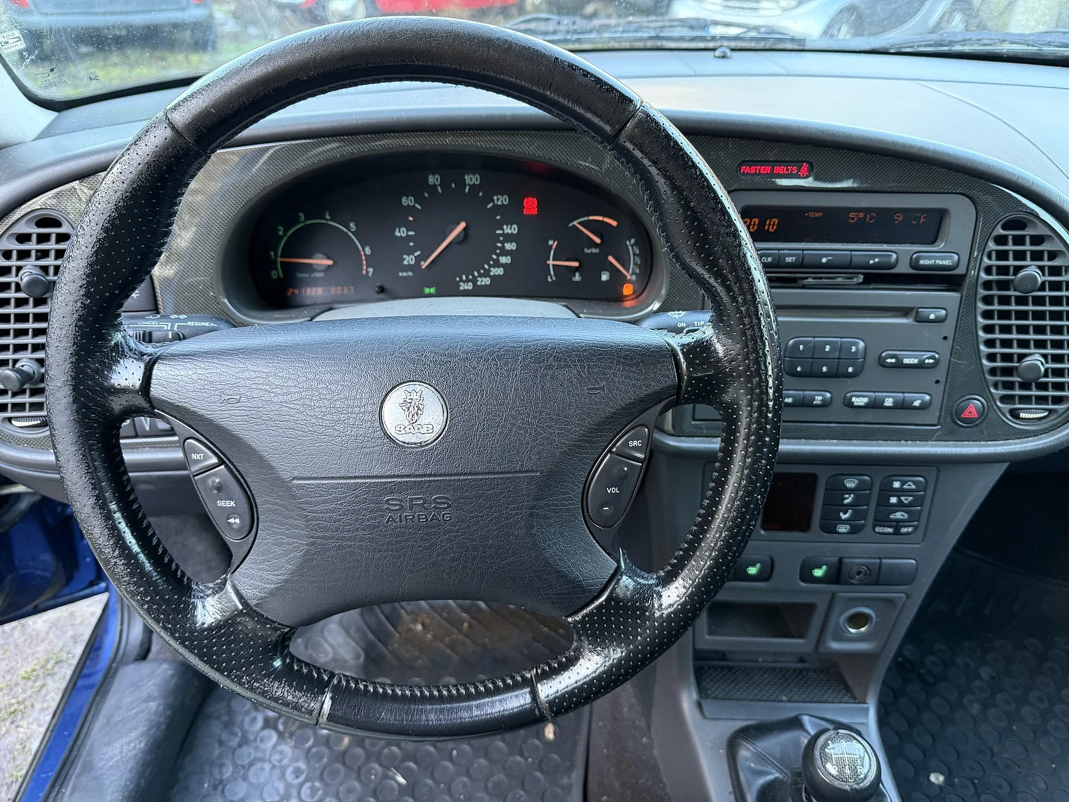 Interiörbild 2001 SAAB 9-3 Aero (8)
