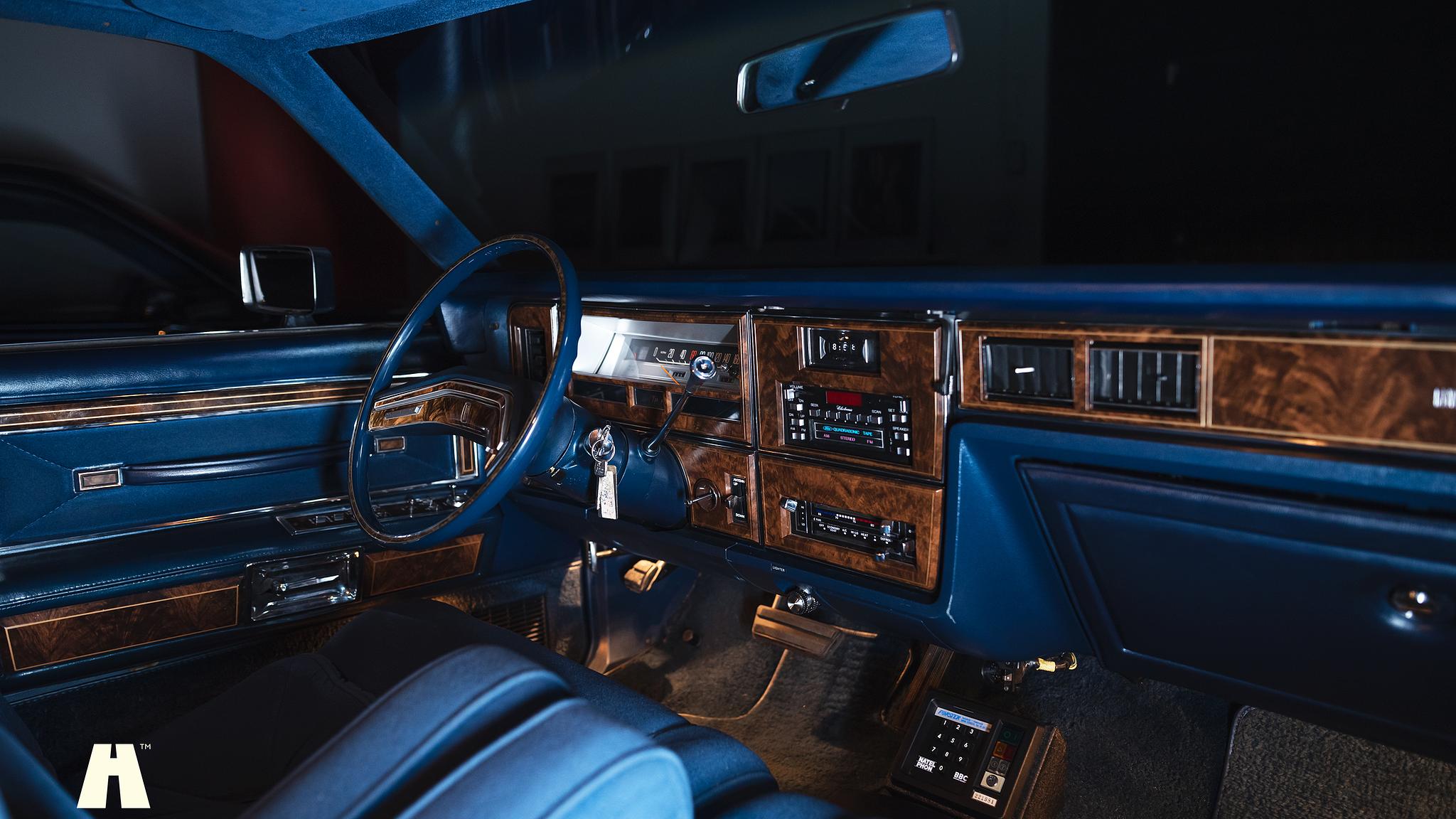 Interiörbild 1979 Lincoln Continental (3)