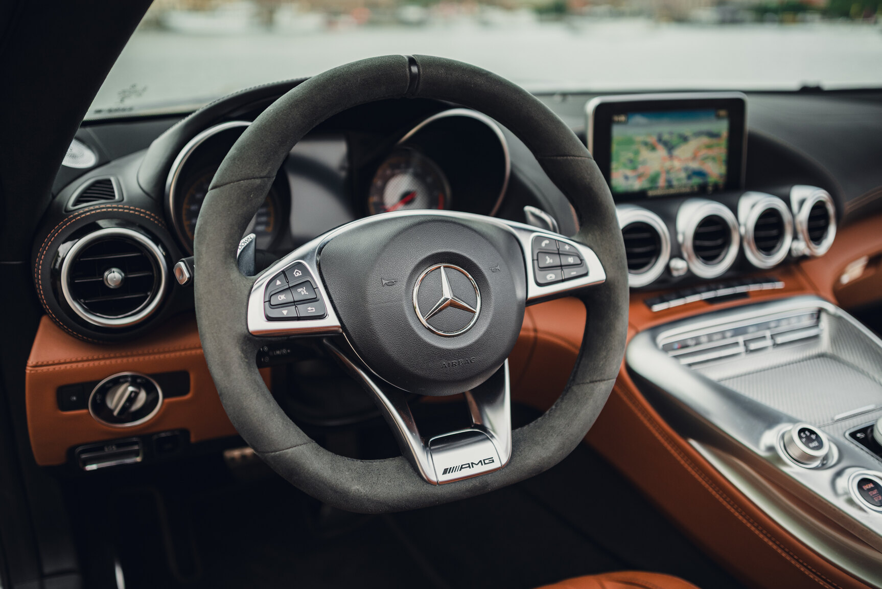 Interior image of 2018 Mercedes-Benz AMG GT C