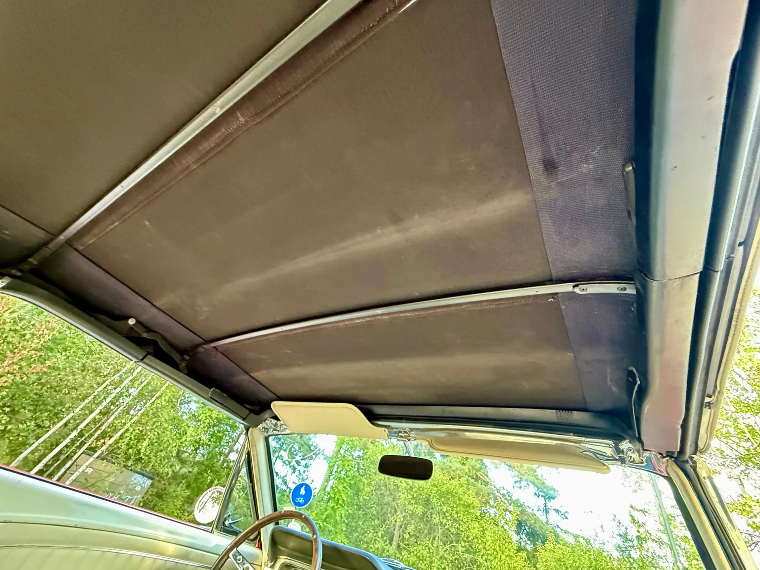 Interiörbild 1965 Ford Mustang Cabriolet (51)