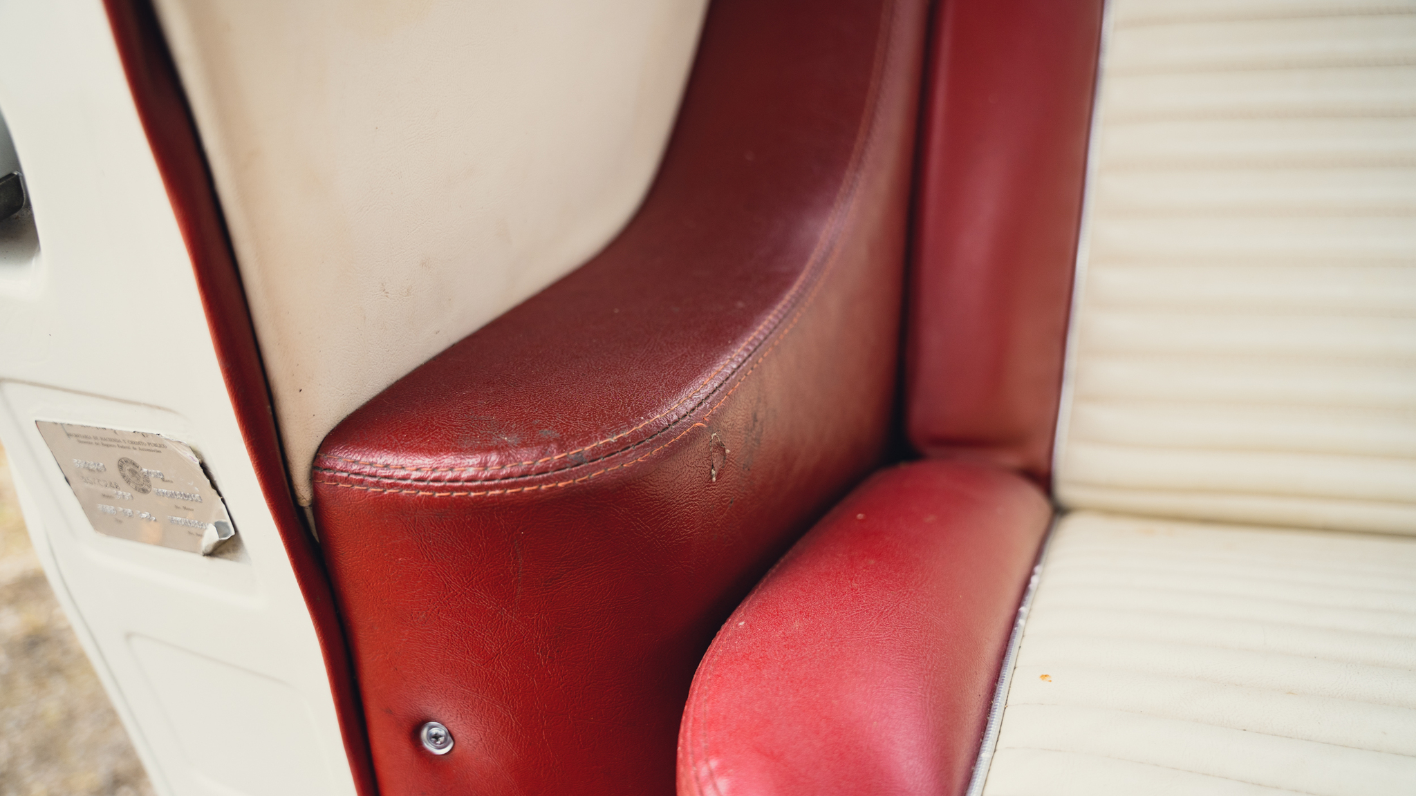 Innenraumfoto von 1959 Ford Thunderbird hardtop