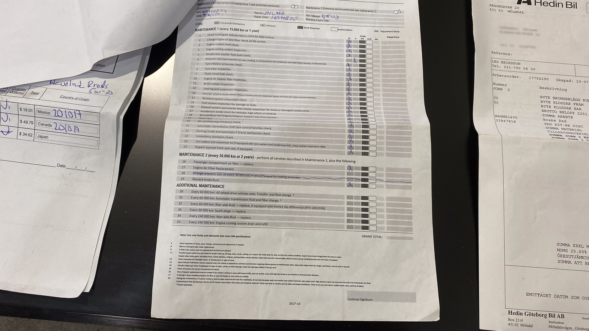 Dokumentation för 2016 Cadillac ATS-V (6)