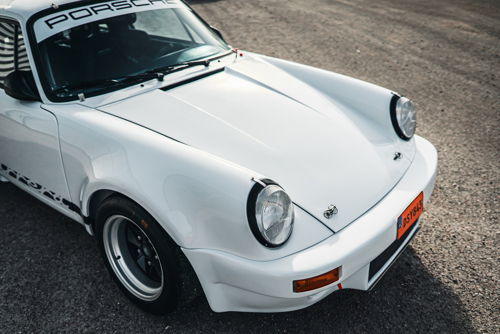 Exterior image of 1977 Porsche 911 RSR Rallycar