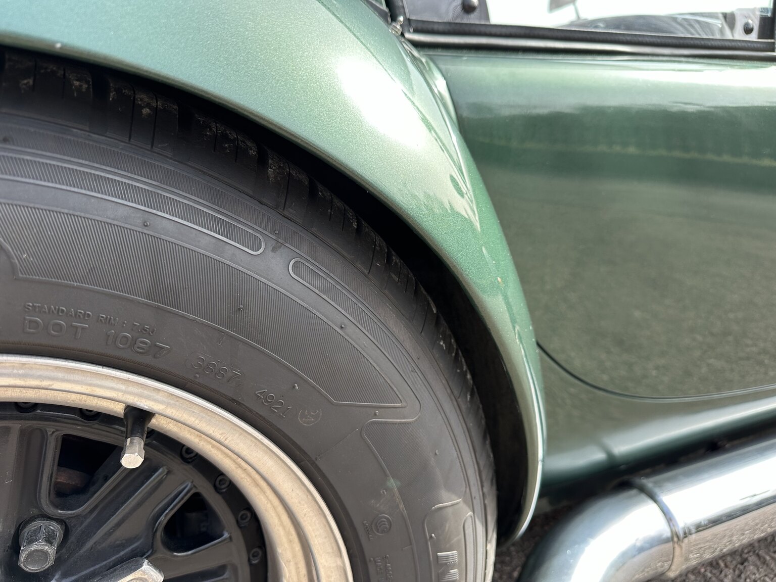 Exteriörbild på 2008 AC Cobra replica